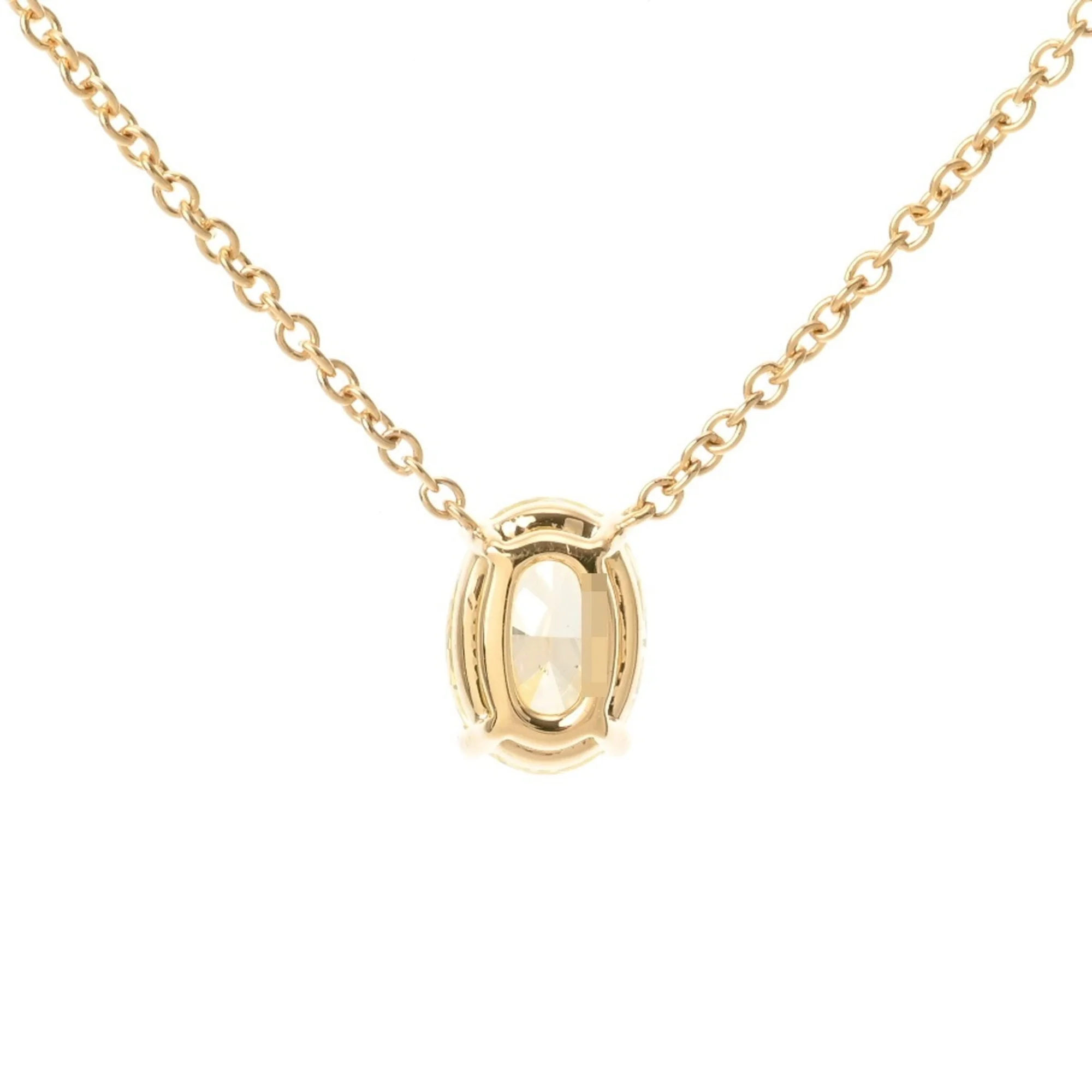 Pendant Necklace 18K Yellow Gold With Diamond - Image 3