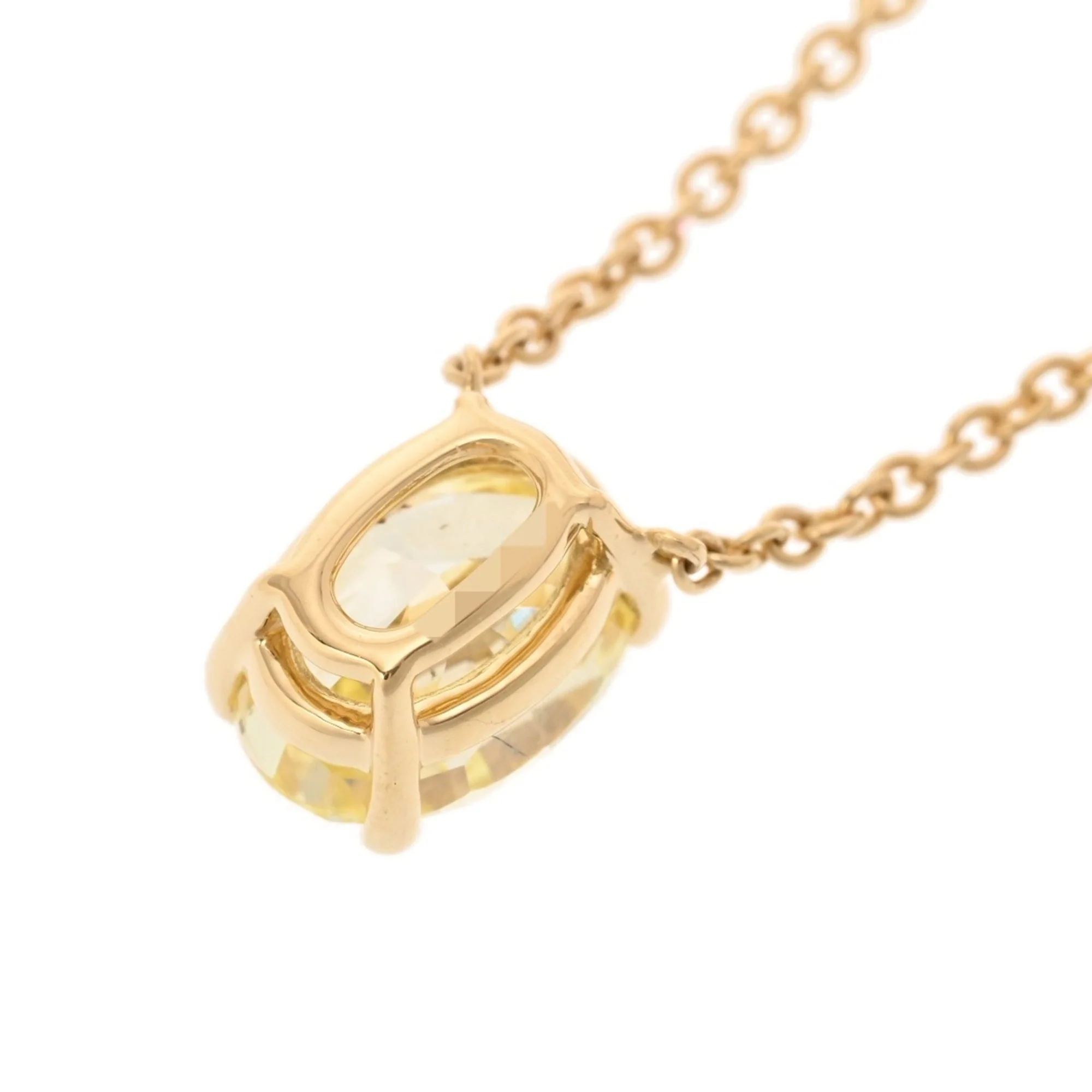 Pendant Necklace 18K Yellow Gold With Diamond - Image 5