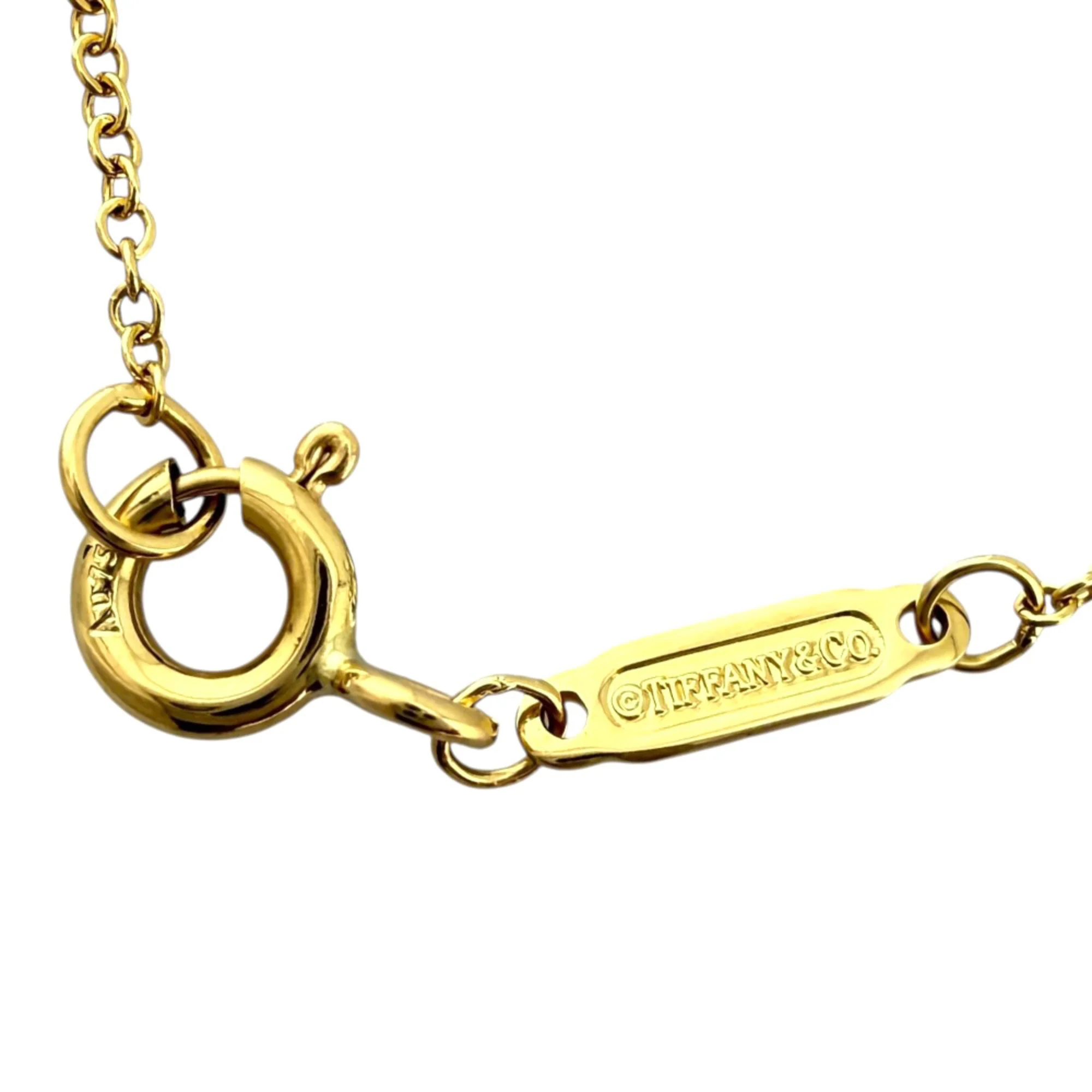 Pendant Necklace 18K Yellow Gold with Diamond - Image 7