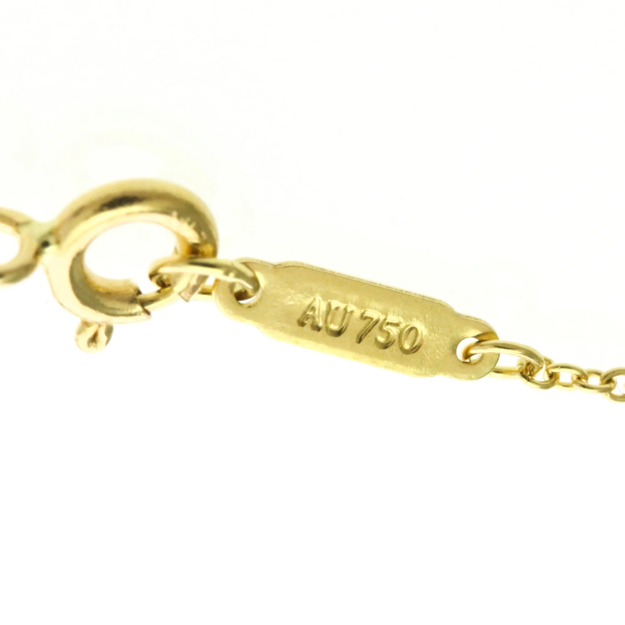 Pendant Necklace 18K Yellow Gold with Diamond - Image 9