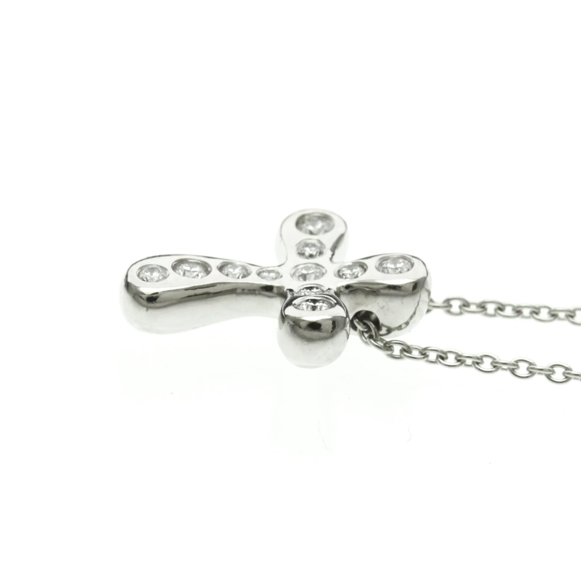 Pendant Necklace Platinum With Diamond - Image 3