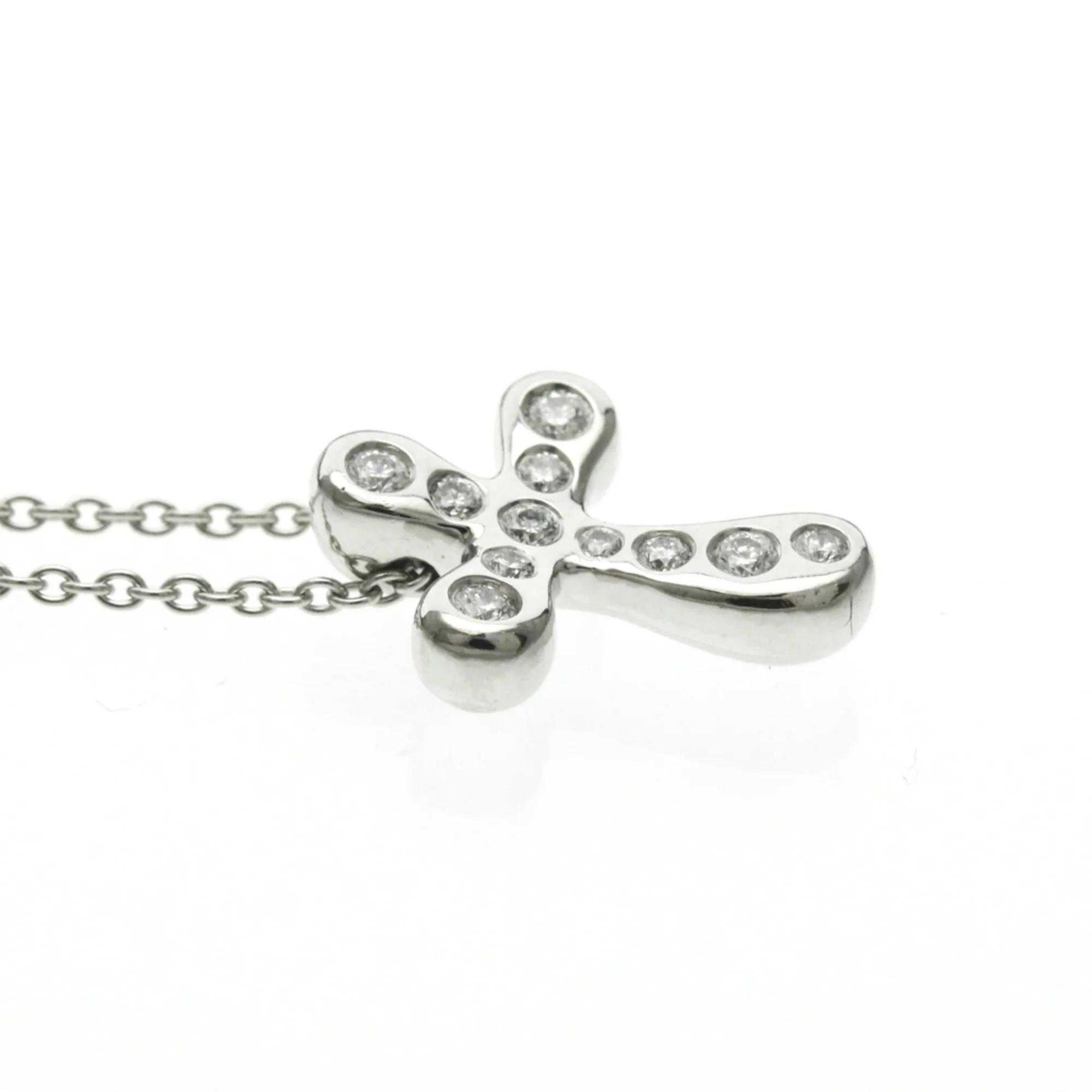 Pendant Necklace Platinum With Diamond - Image 5