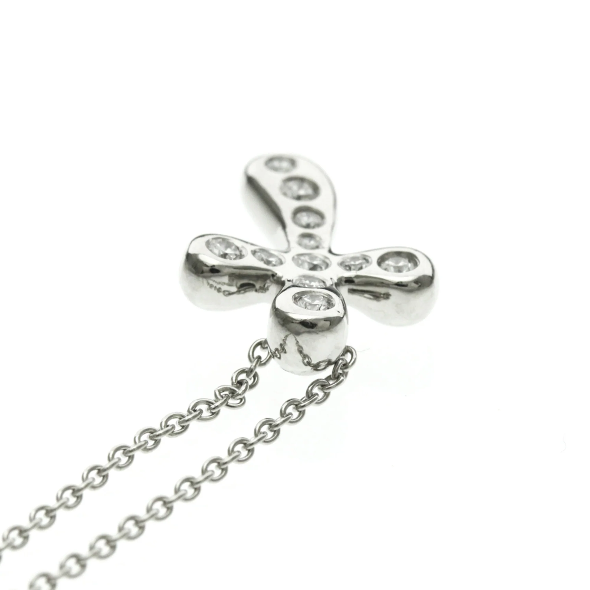 Pendant Necklace Platinum With Diamond - Image 6