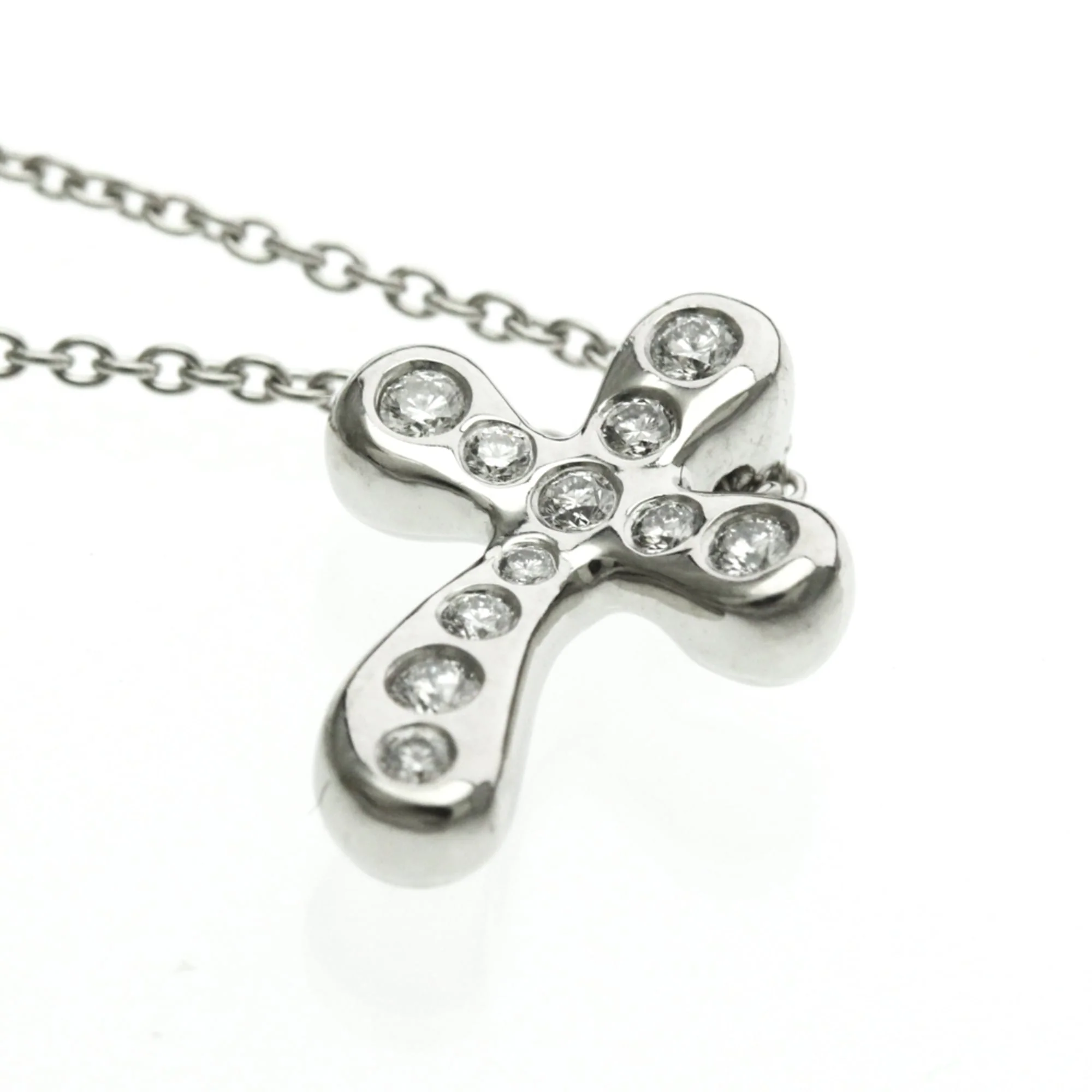 Pendant Necklace Platinum With Diamond - Image 7