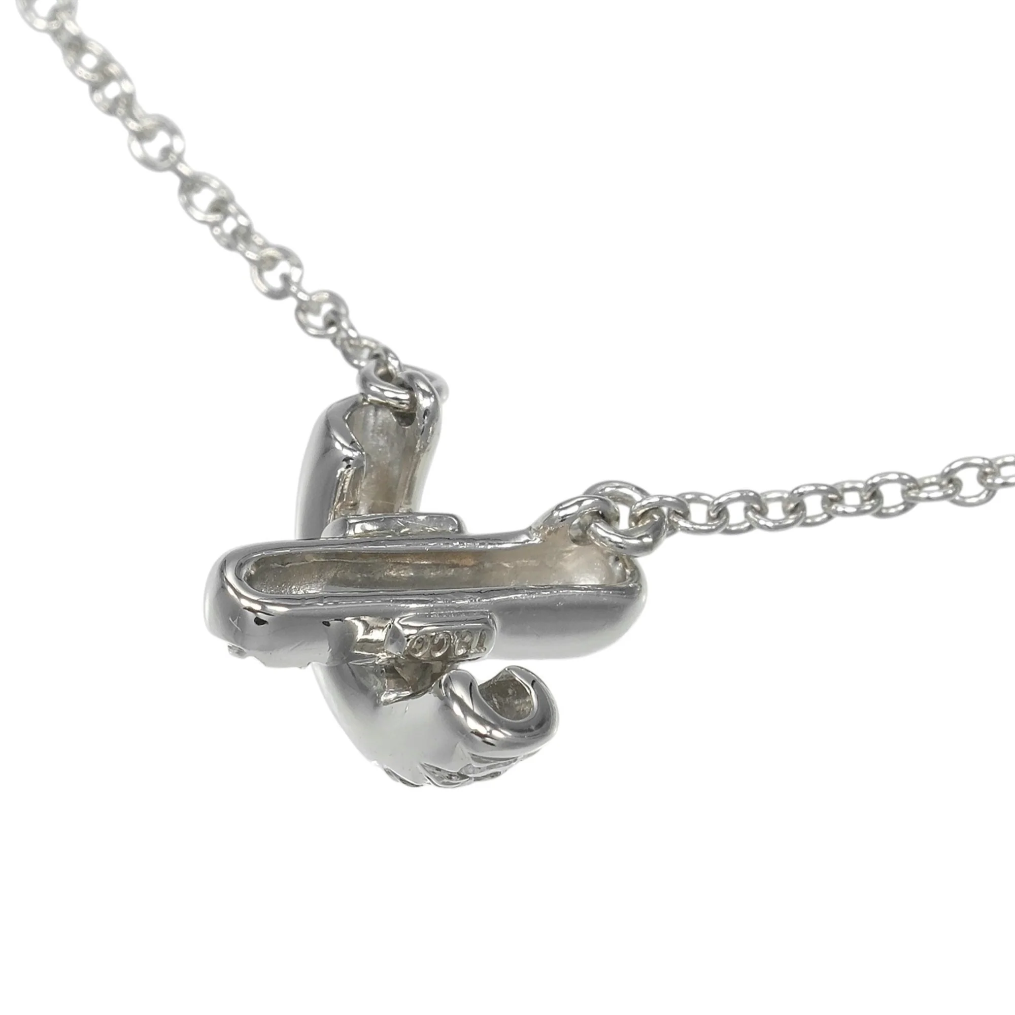 Pendant Necklace Platinum with Diamond - Image 4