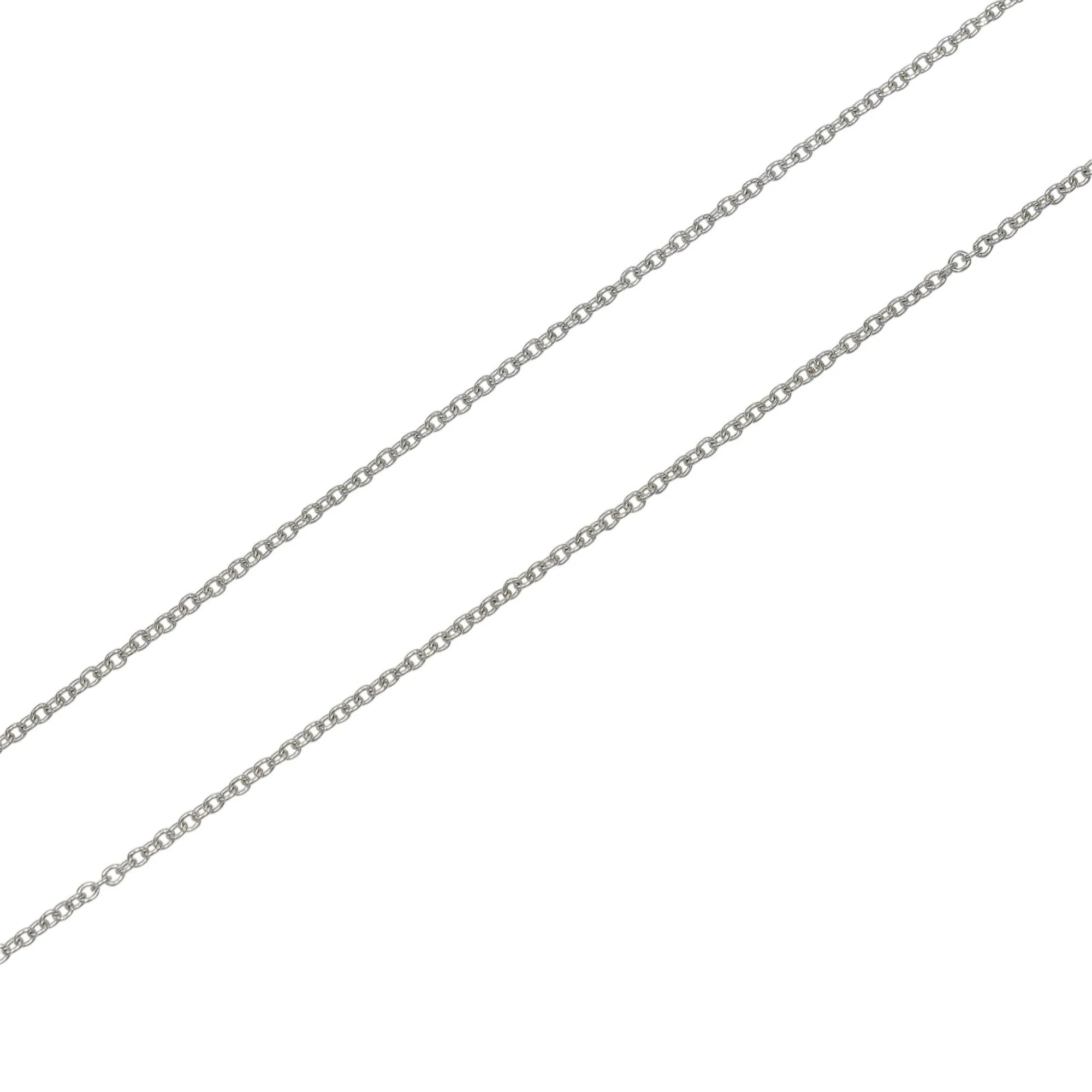 Pendant Necklace Platinum with Diamond - Image 8