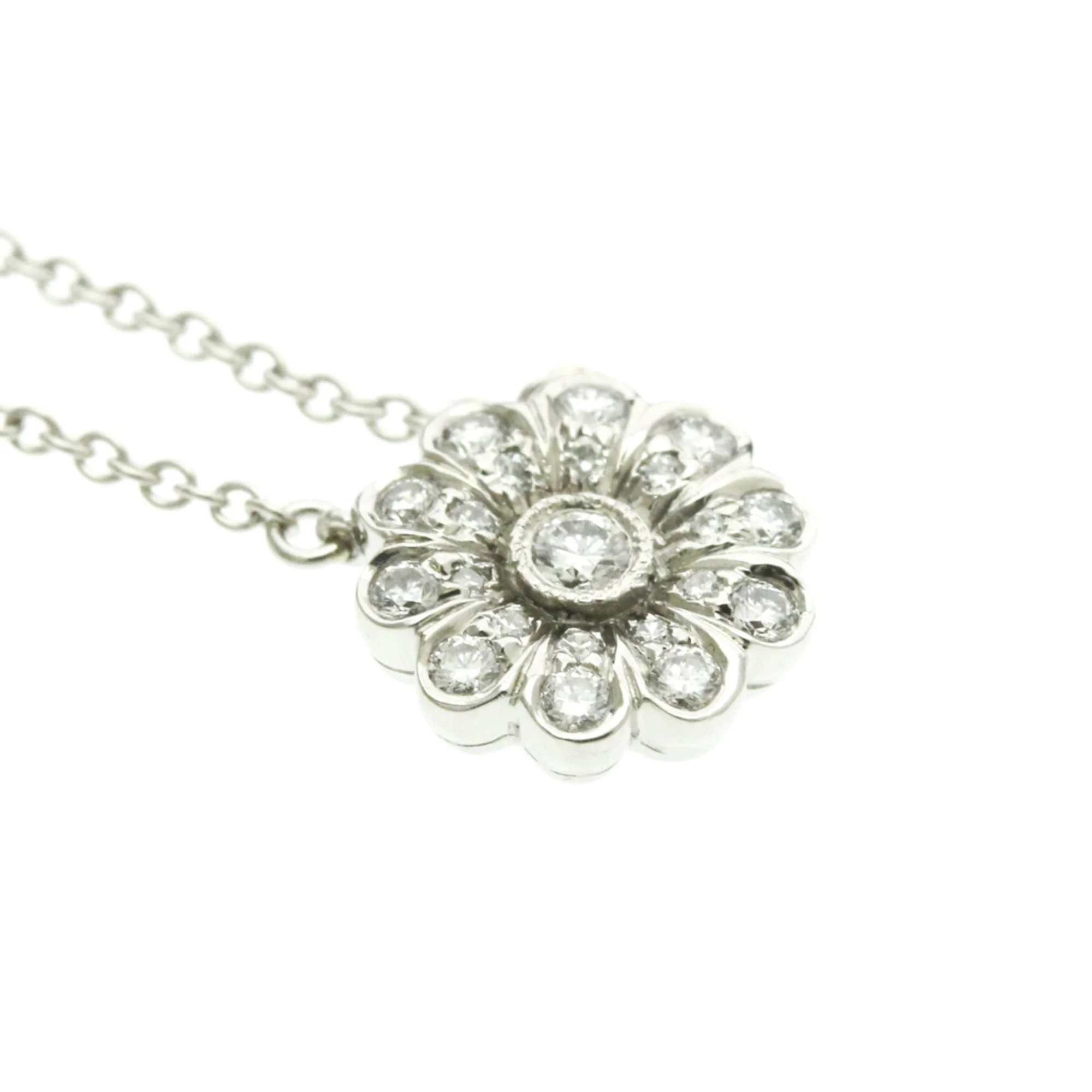 Pendant Necklace Platinum With Diamond - Image 7