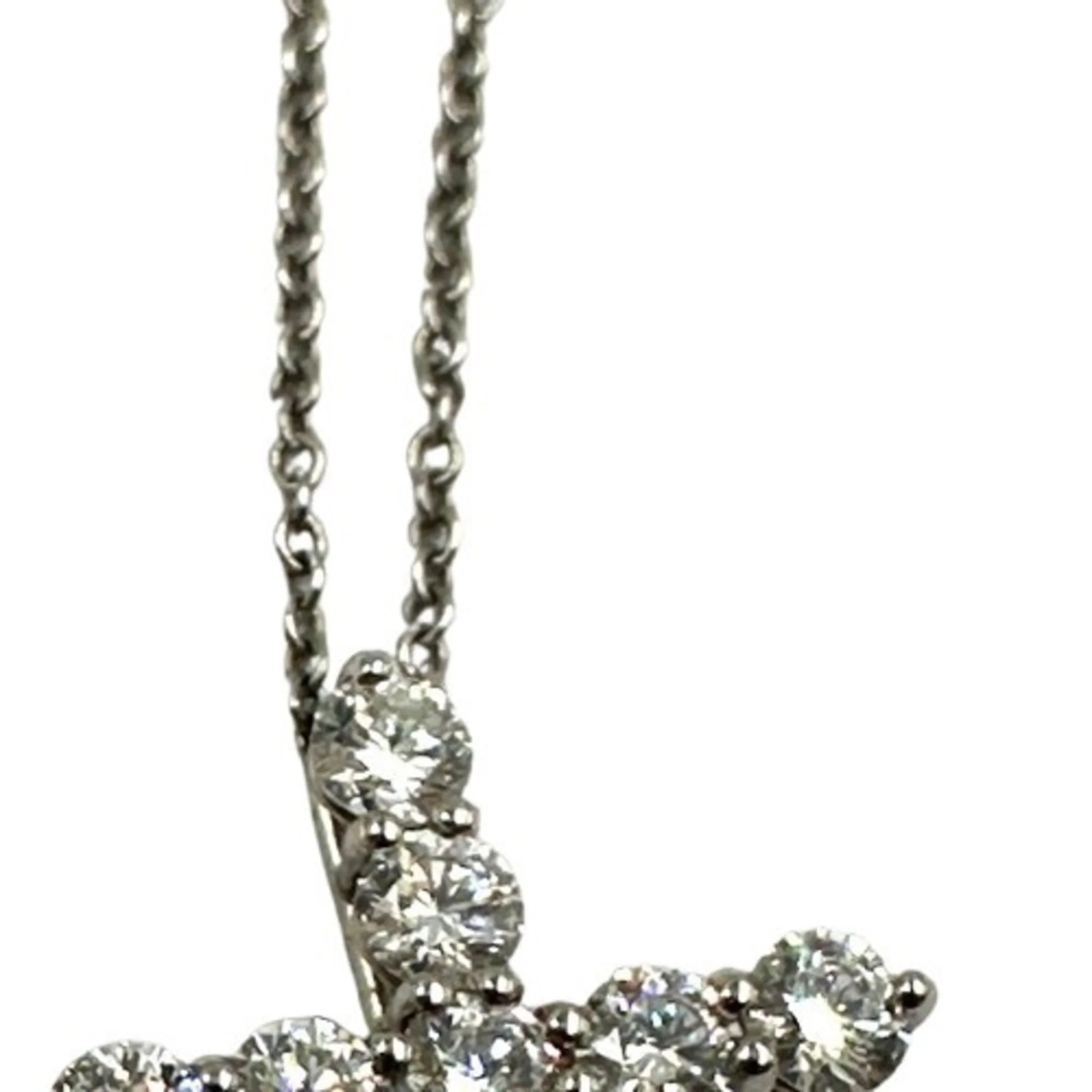 Pendant Necklace Platinum with Diamond Medium - Image 6