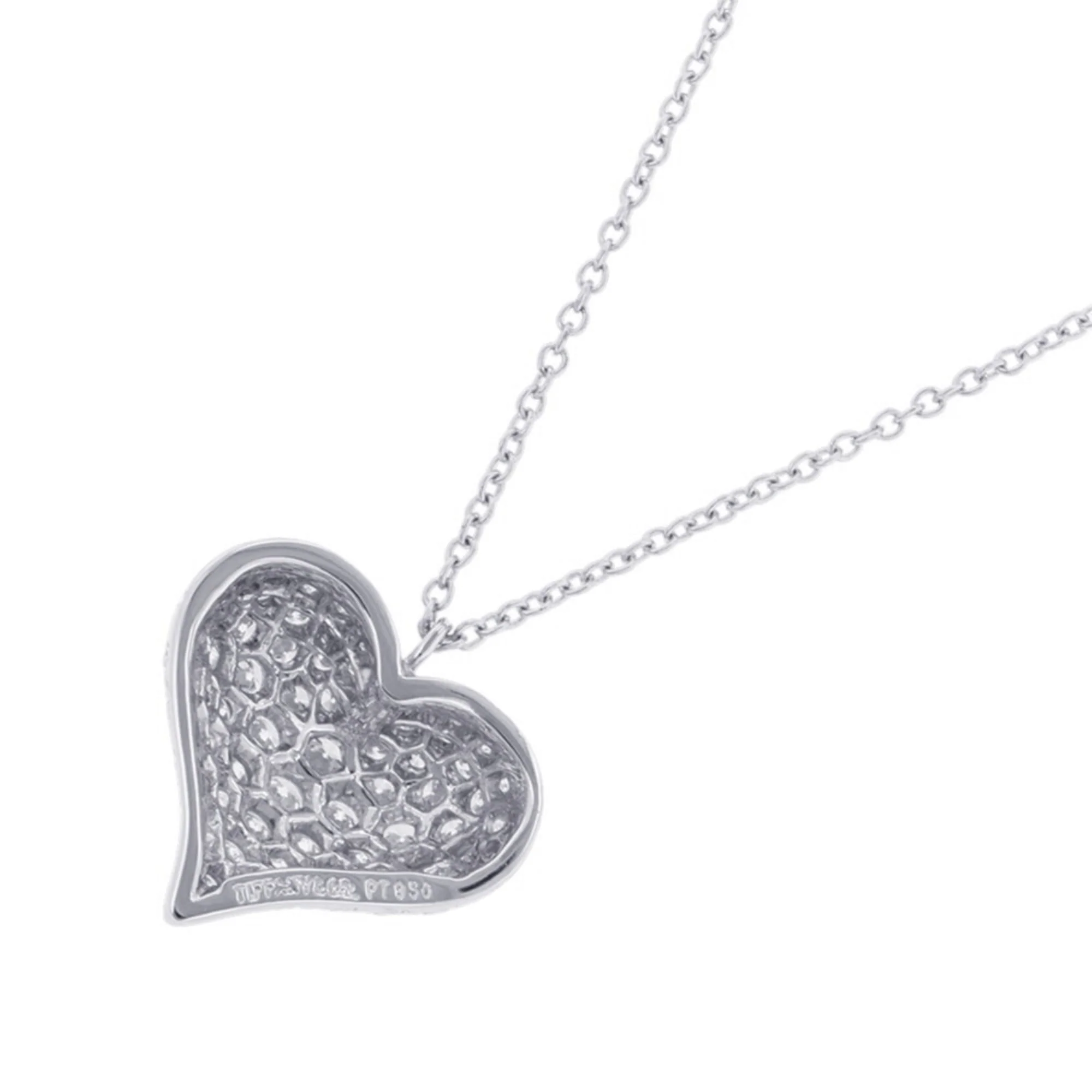 Pendant Necklace Platinum With PavŽ Diamonds - Image 3