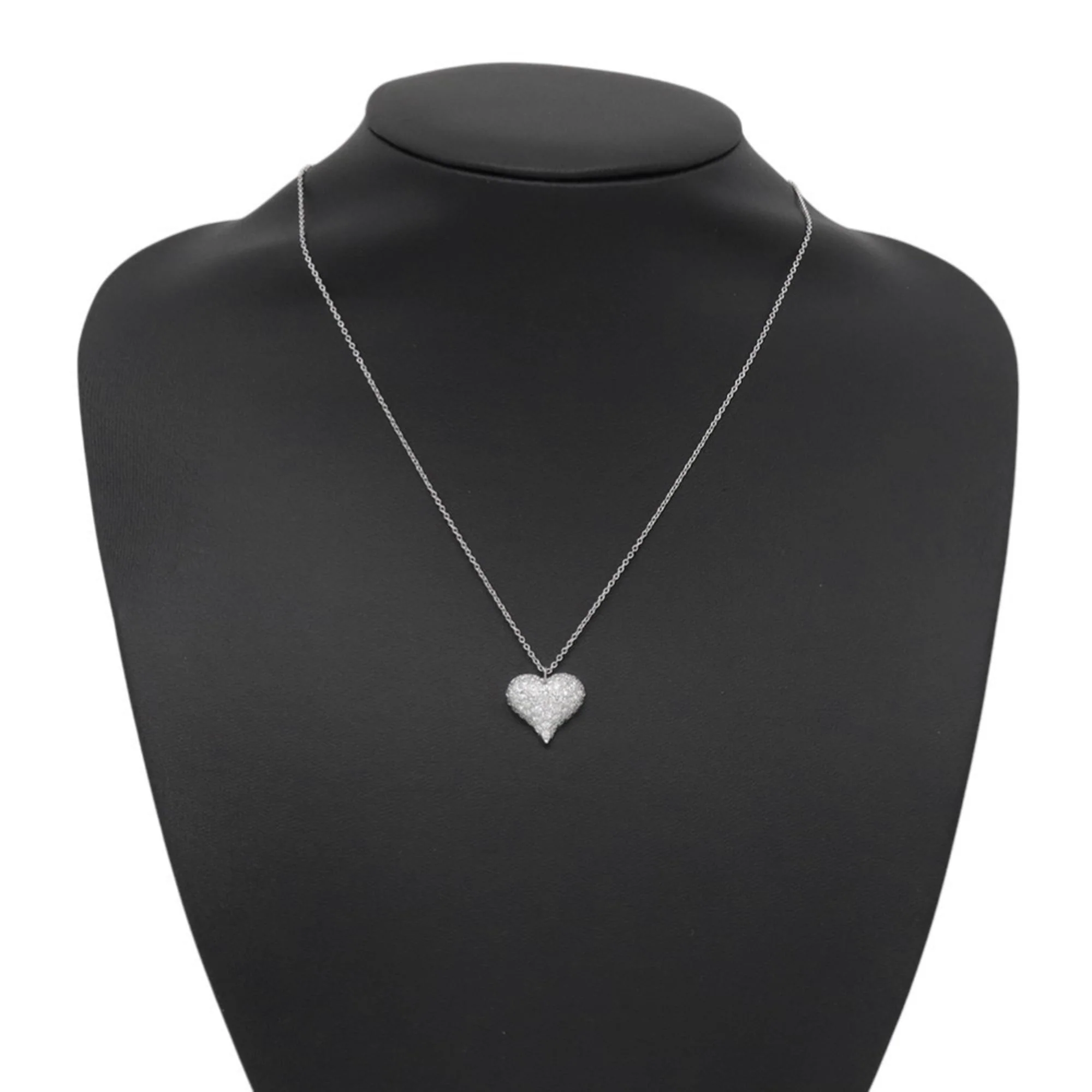 Pendant Necklace Platinum With PavŽ Diamonds - Image 4