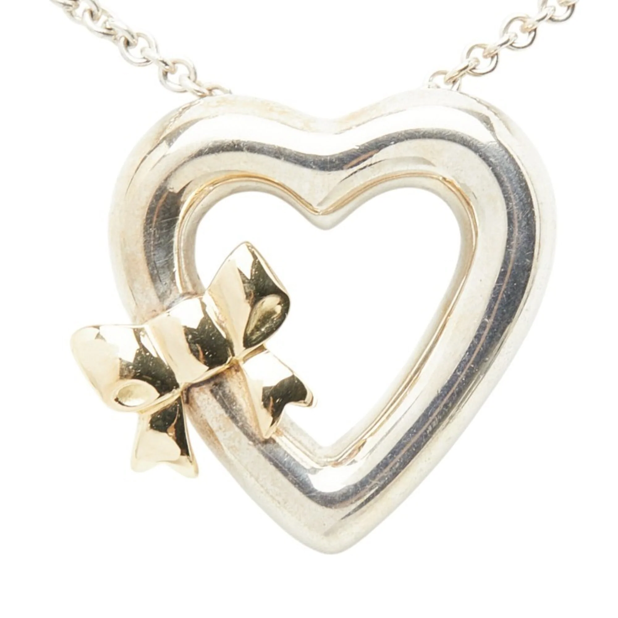 Pendant Necklace Sterling Silver and 18K Yellow Gold - Image 2