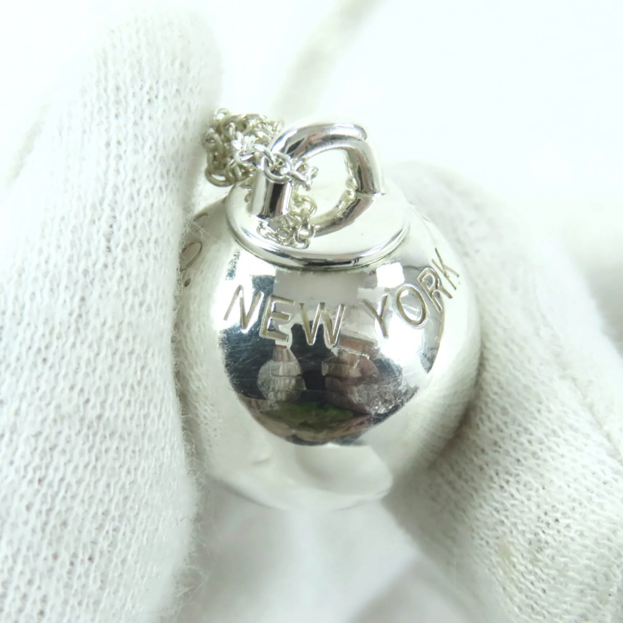 Pendant Necklace Sterling Silver Large - Image 8