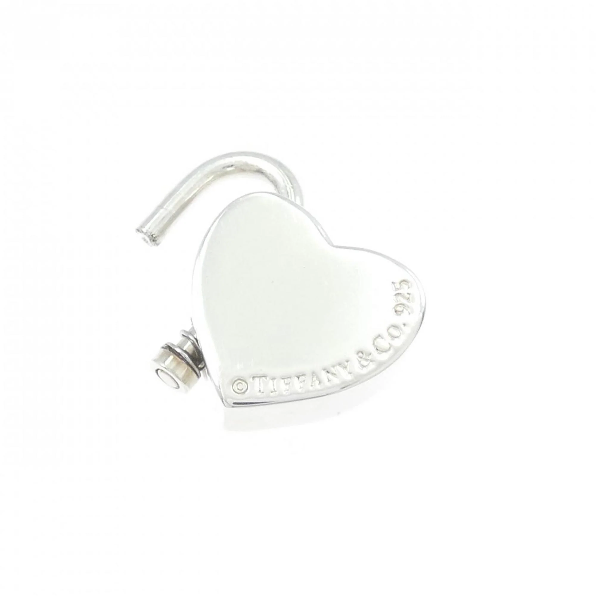 Return To Heart Lock Pendant Necklace Sterling Silver - Image 2