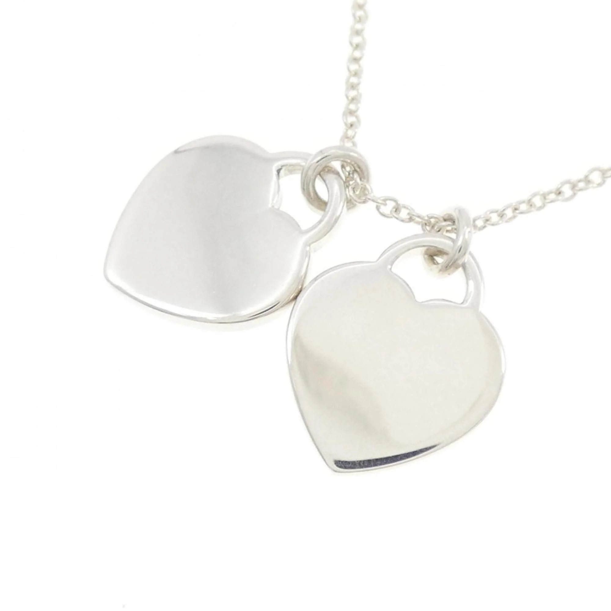 Return To Pendant Necklace Sterling Silver with Diamond - Image 4