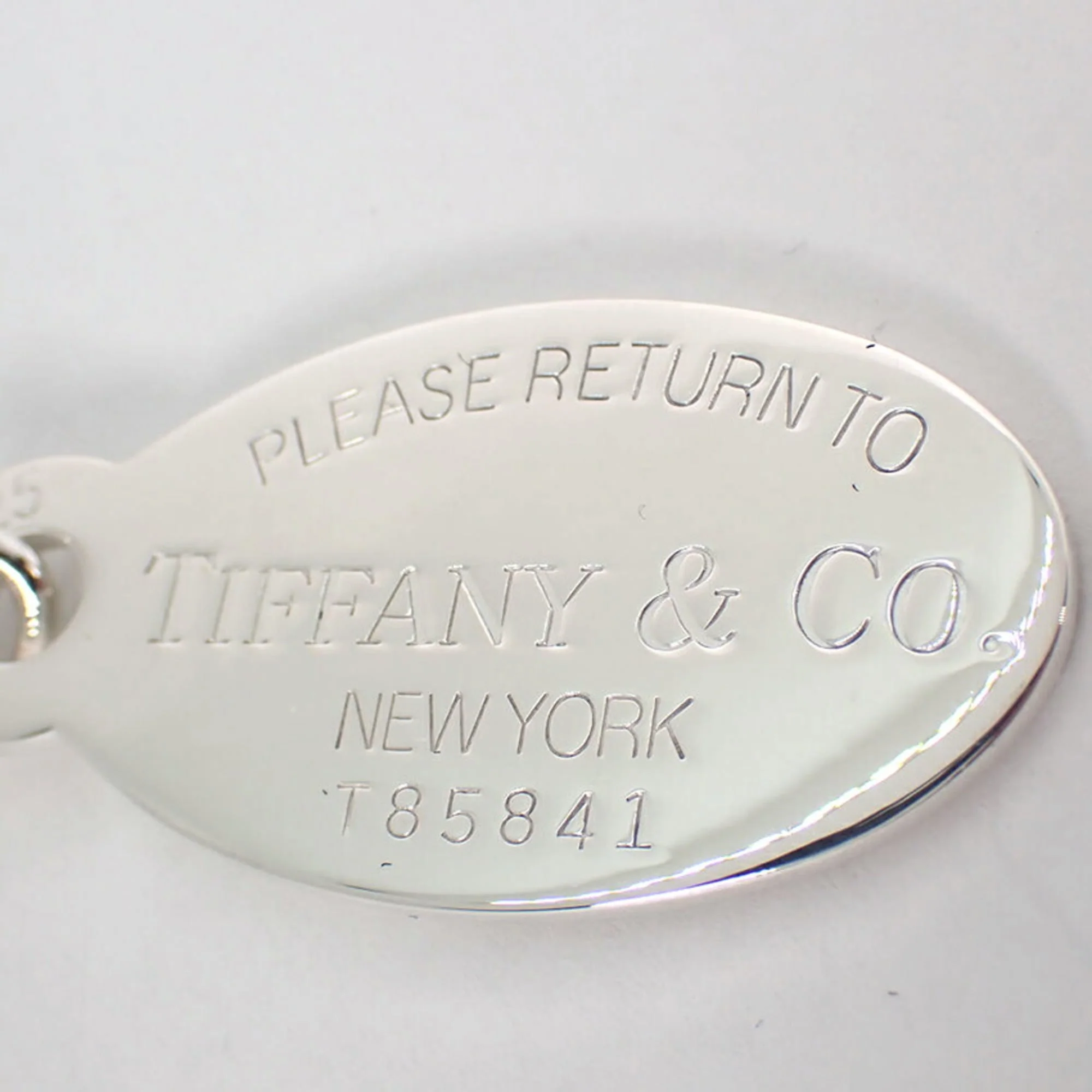 Return To Tiffany Oval Pendant Necklace Sterling Silver - Image 3