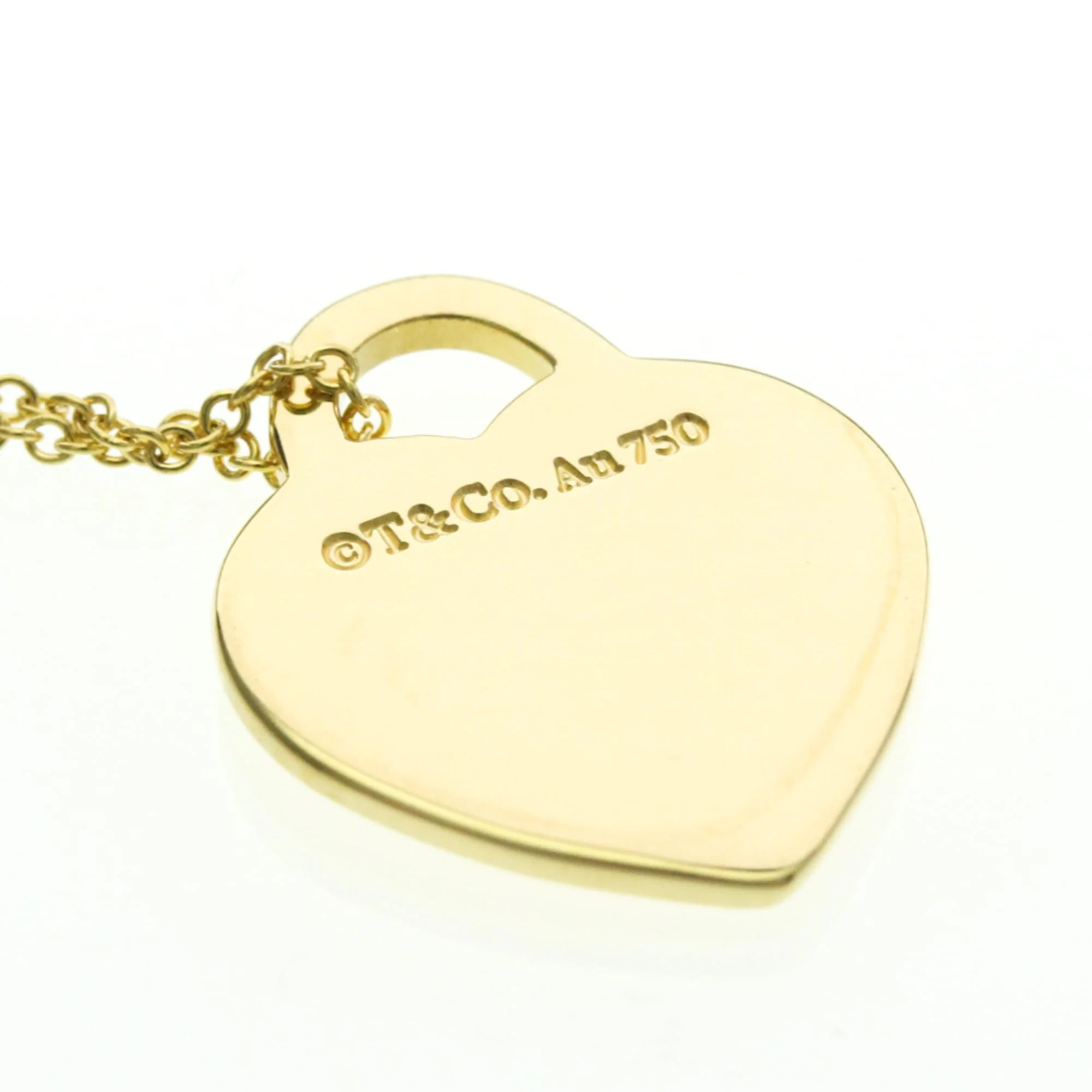 Return To Tiffany Pendant Necklace 18K Yellow Gold - Image 7