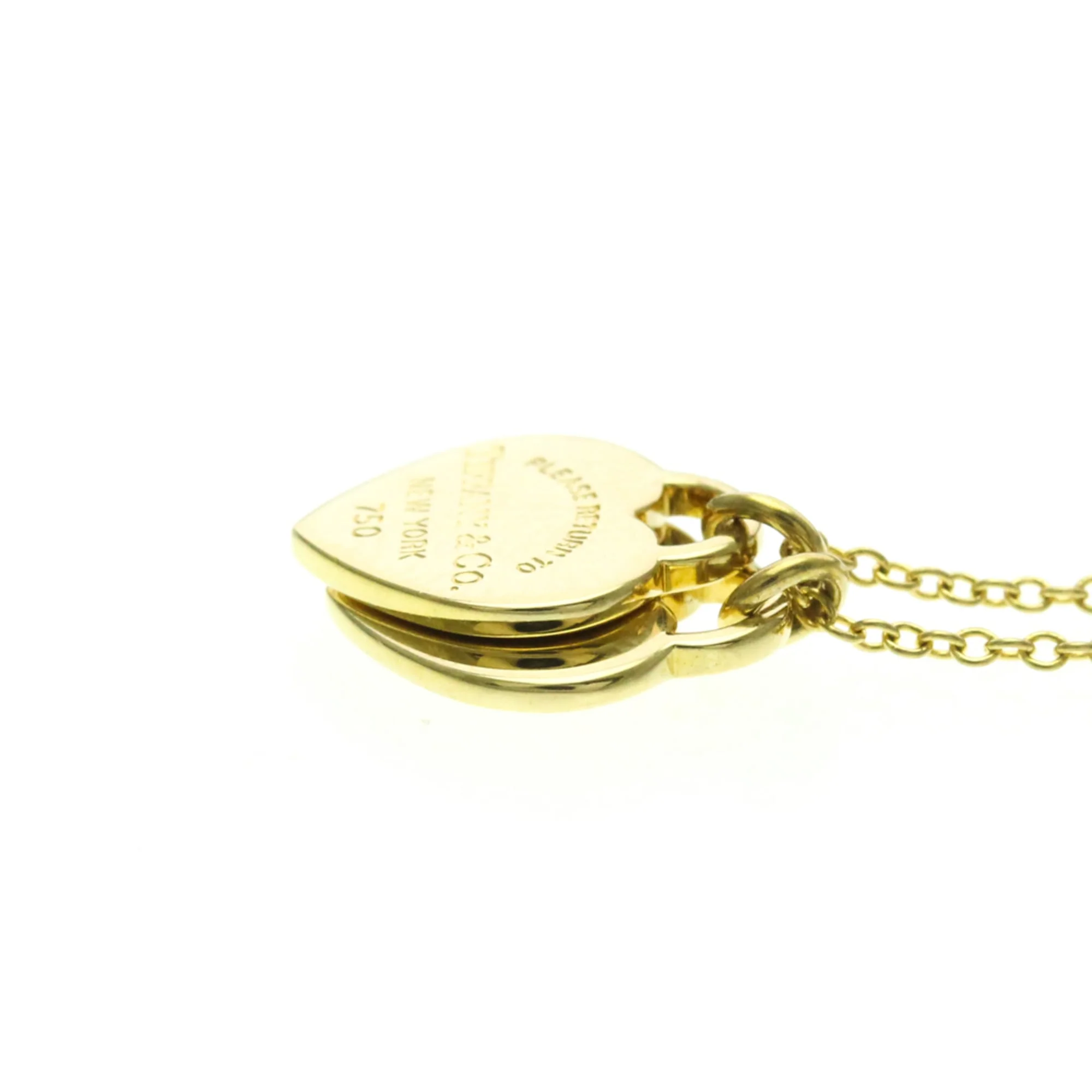 Return To Tiffany Pendant Necklace 18K Yellow Gold - Image 3