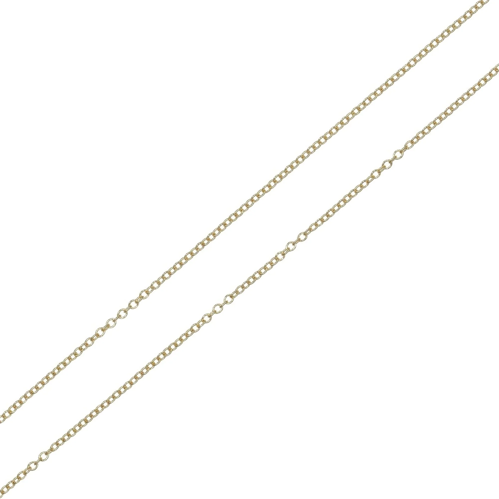 Ribbon Pendant Necklace 18K Yellow Gold - Image 4