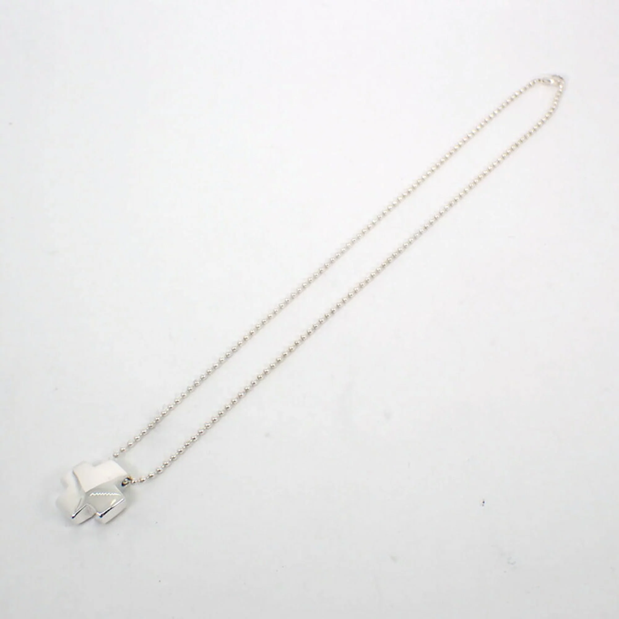Roman Cross Pendant Necklace Sterling Silver - Image 6