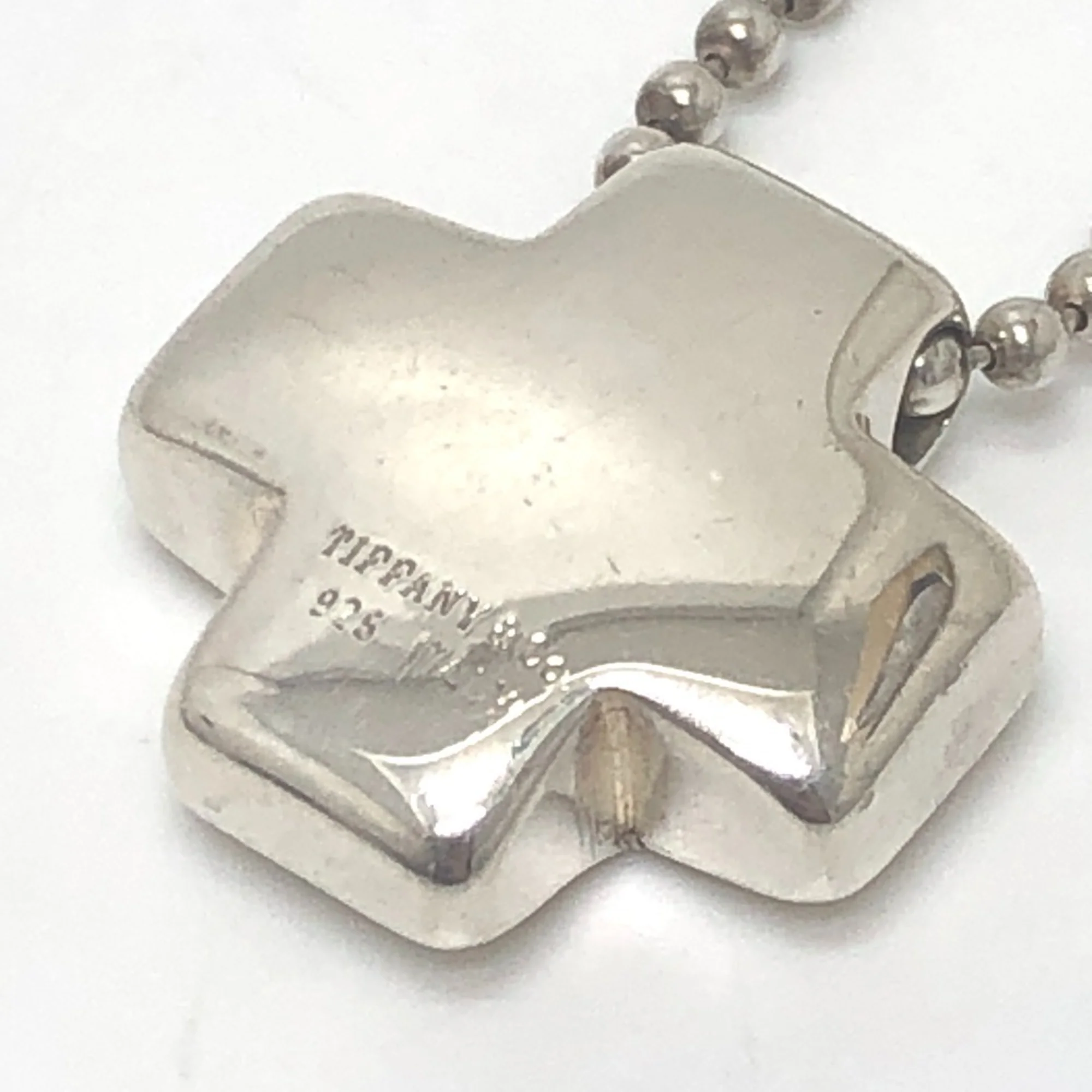 Roman Cross Pendant Necklace Sterling Silver - Image 7
