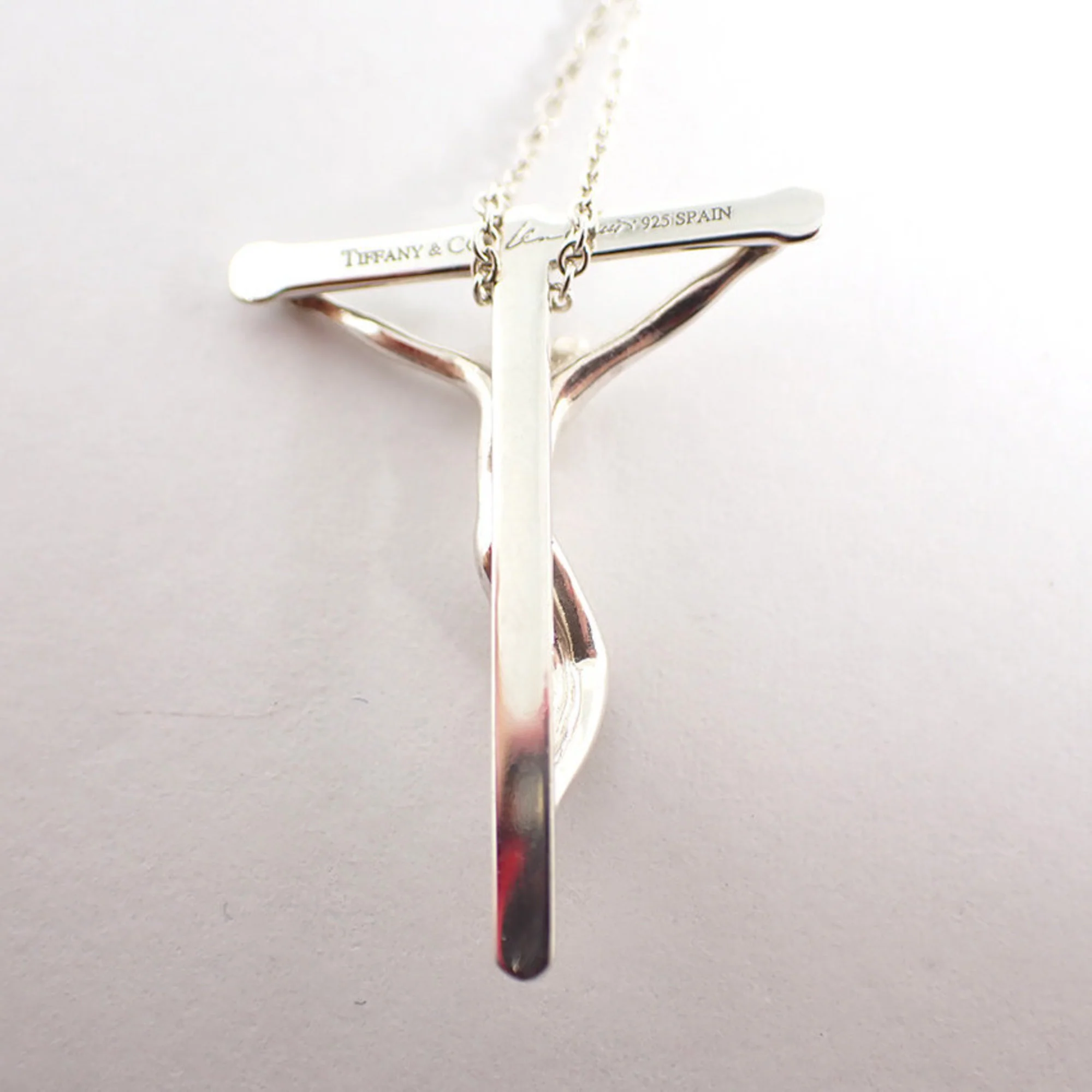 Rosary Pendant Necklace Sterling Silver - Image 8