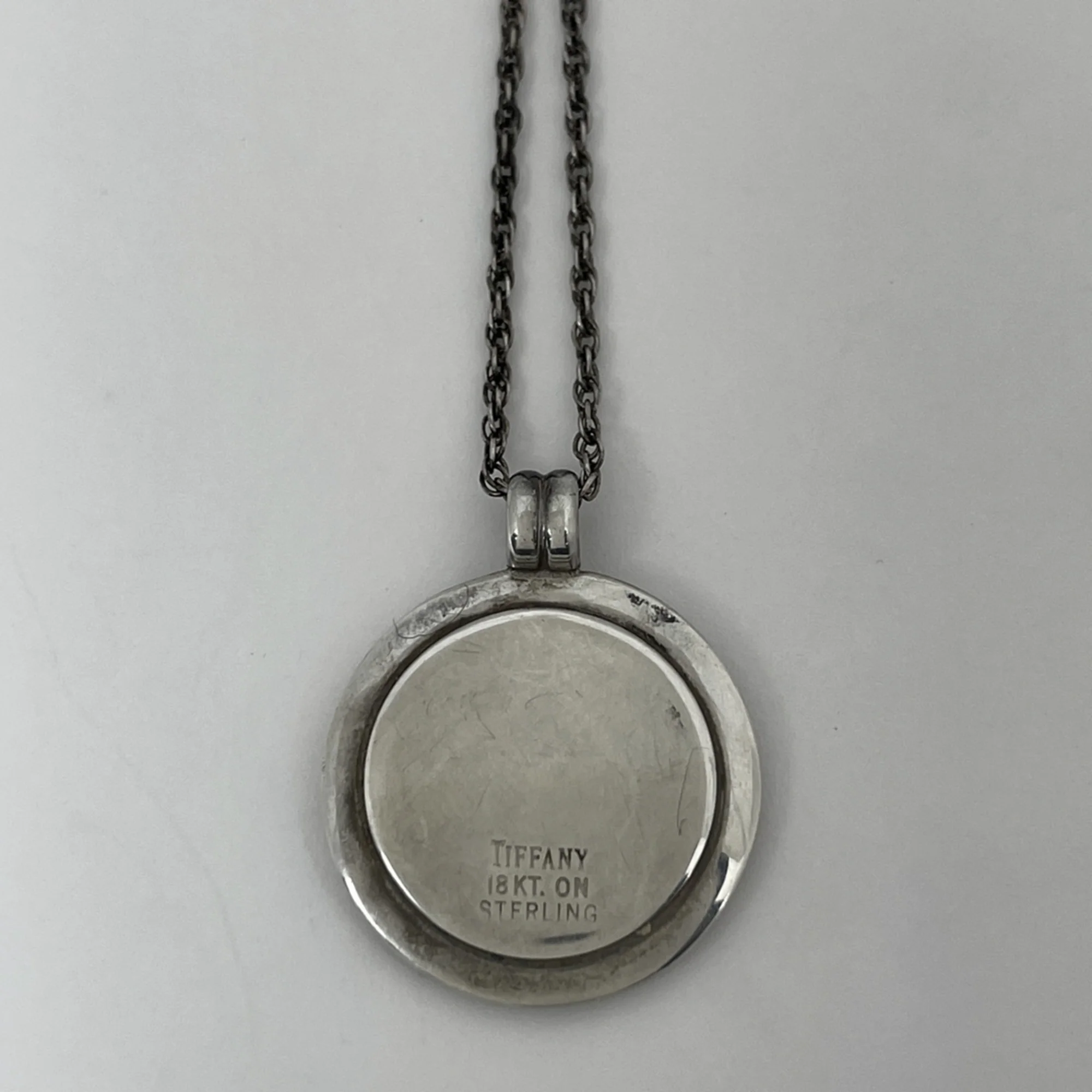 St Christopher Pendant Necklace Sterling Silver - Image 2
