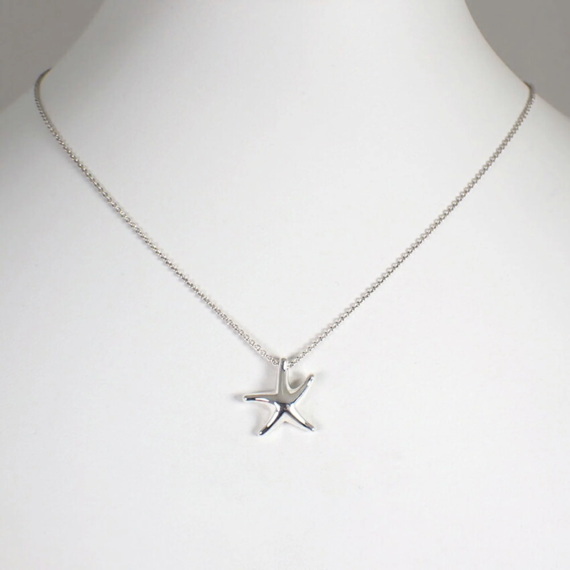 Starfish Pendant Necklace Sterling Silver - Image 3