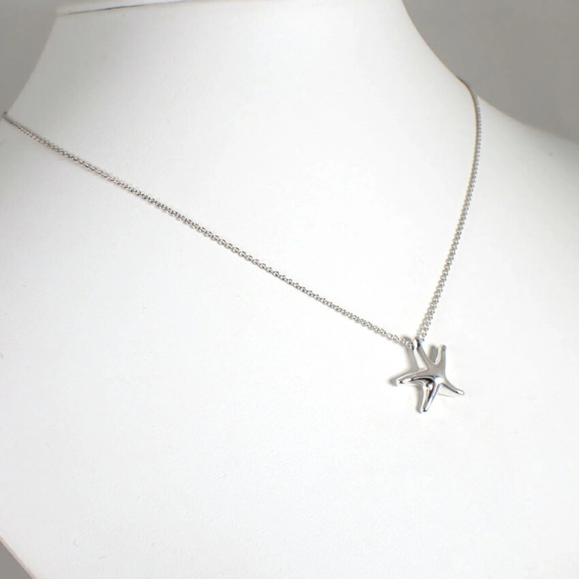 Starfish Pendant Necklace Sterling Silver - Image 4