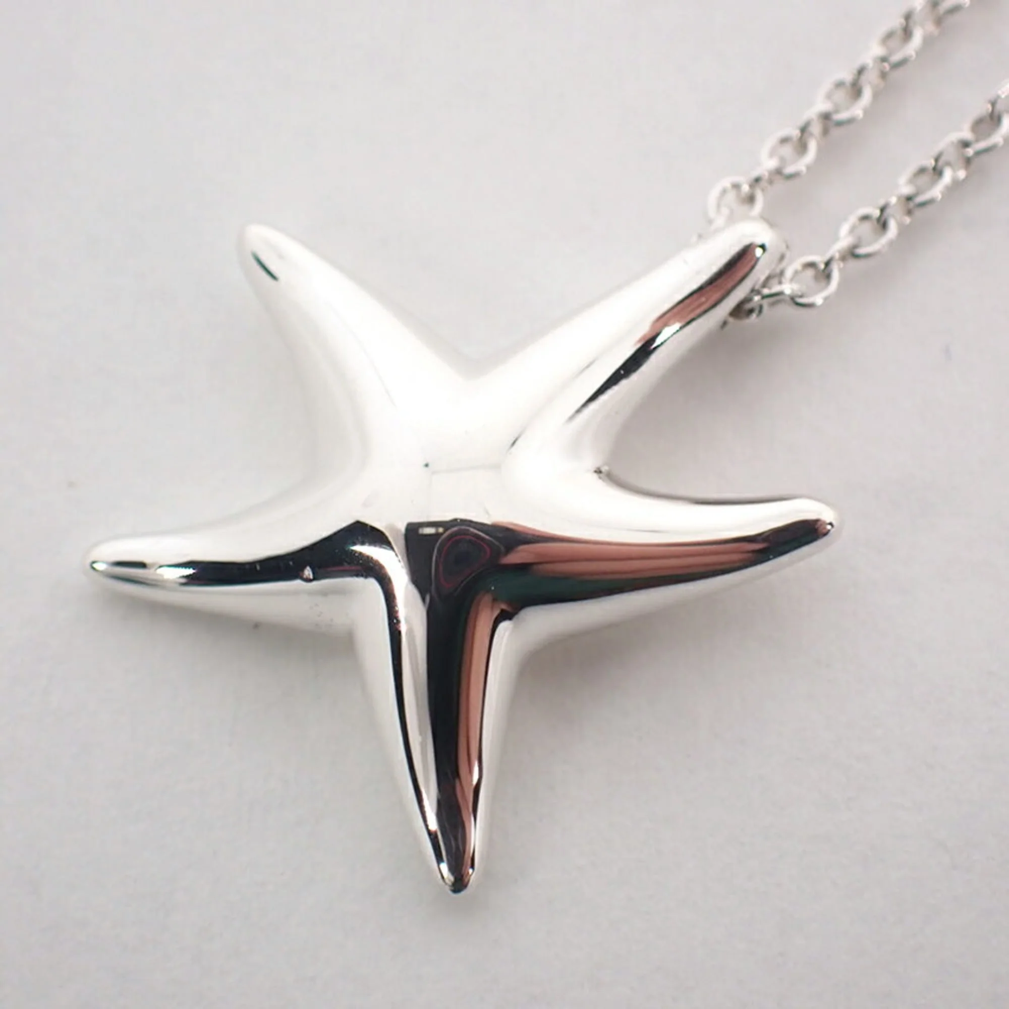 Starfish Pendant Necklace Sterling Silver - Image 7