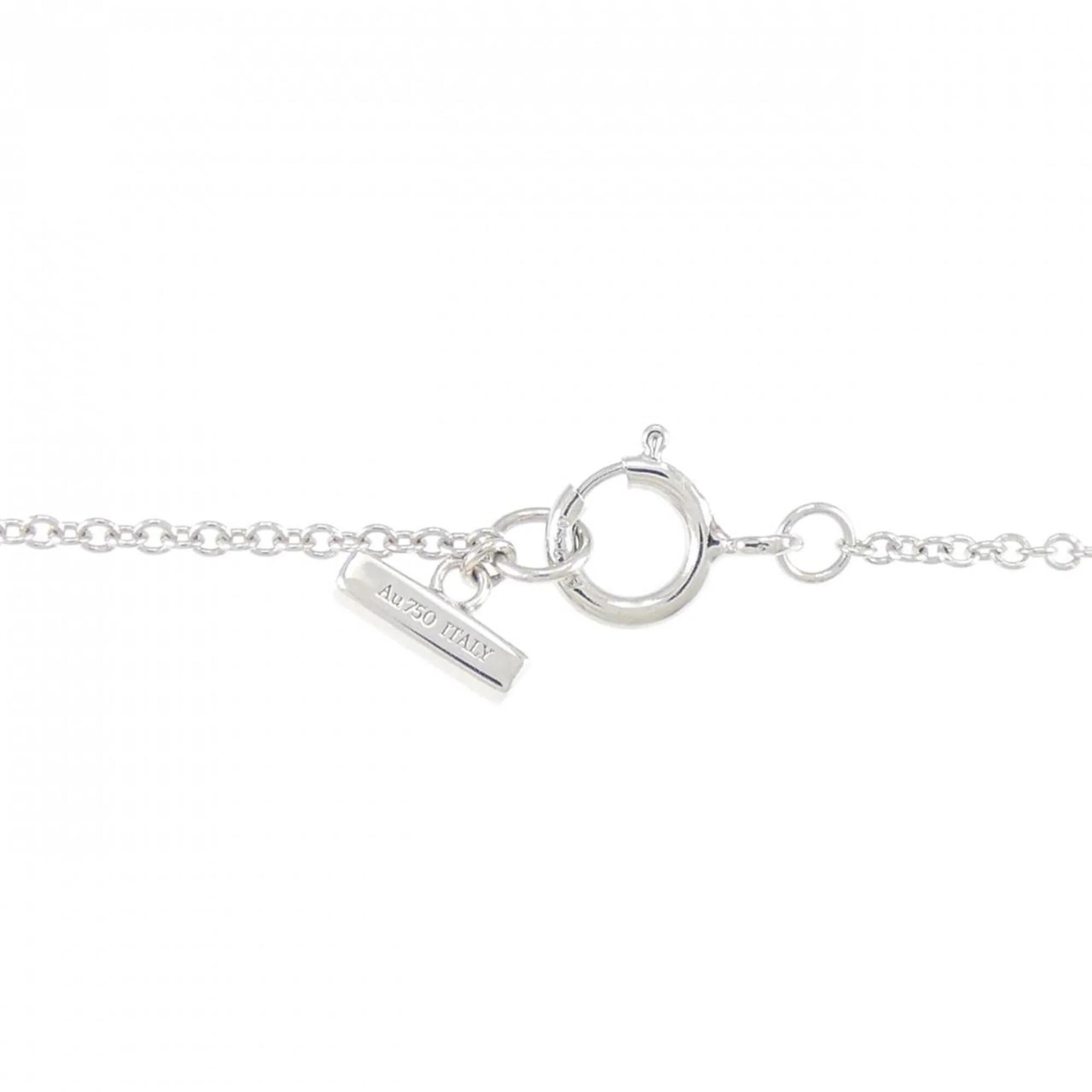 T Pendant Necklace with Diamond and Turquoise - Image 5