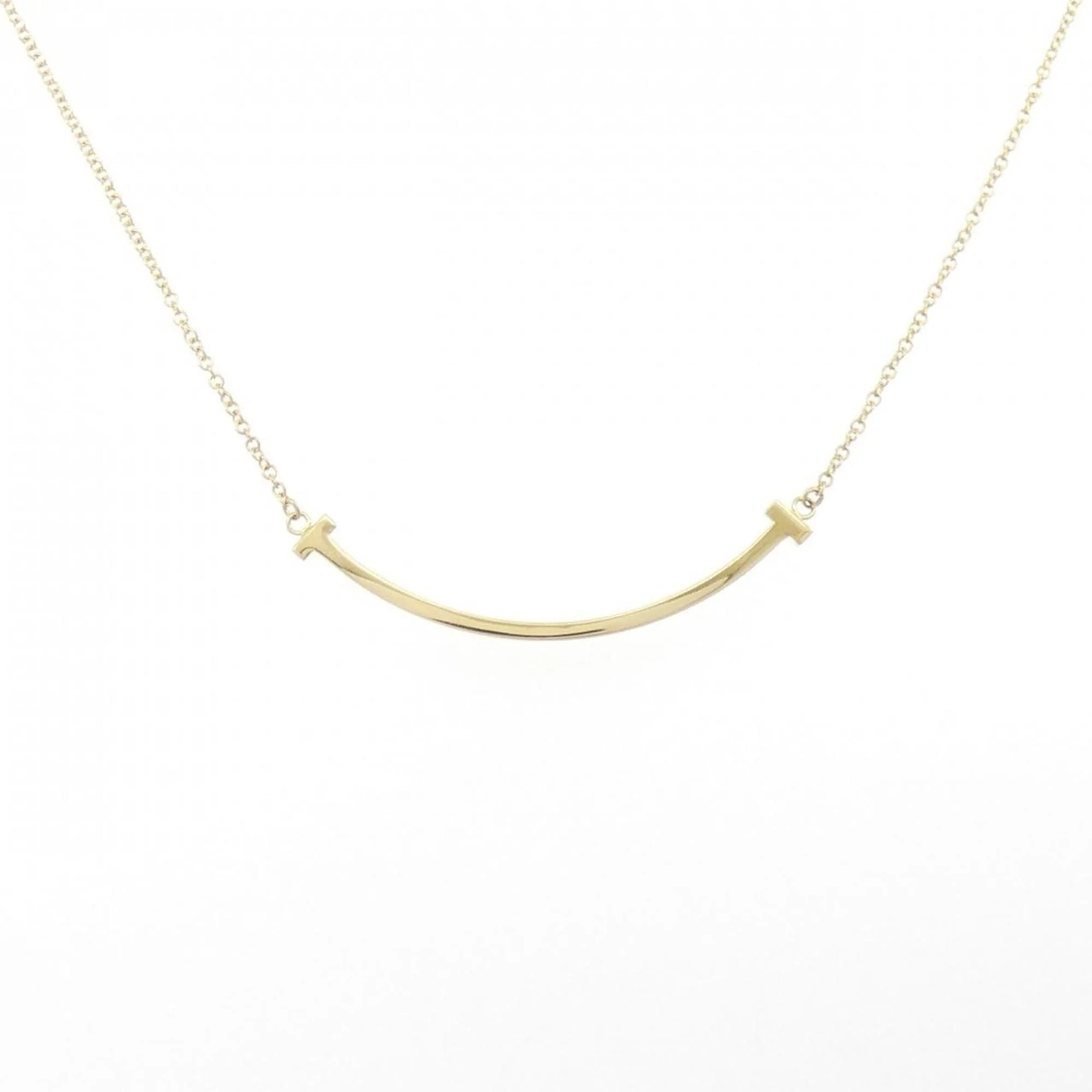 T Smile Pendant Necklace