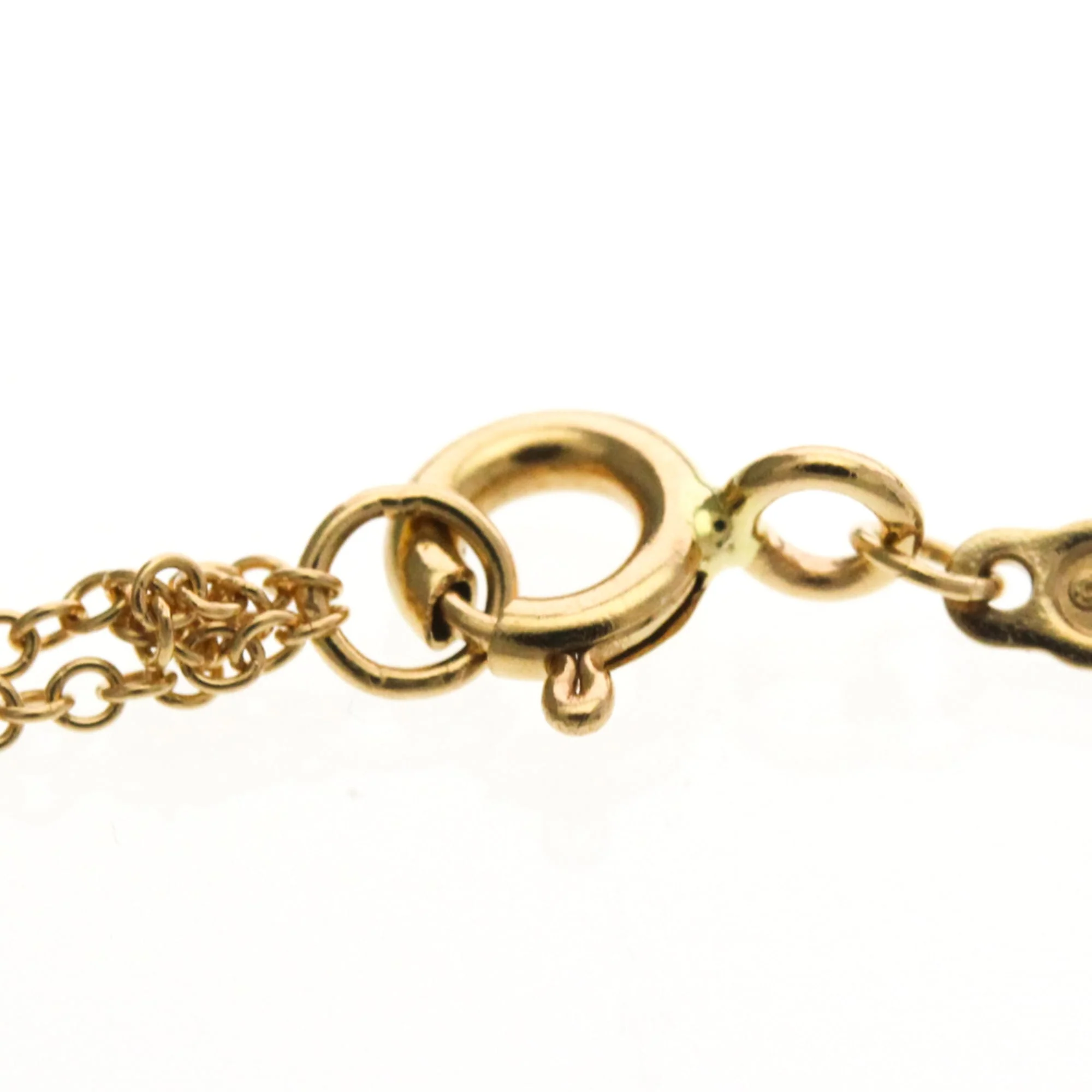T Smile Pendant Necklace 18K Rose Gold - Image 8