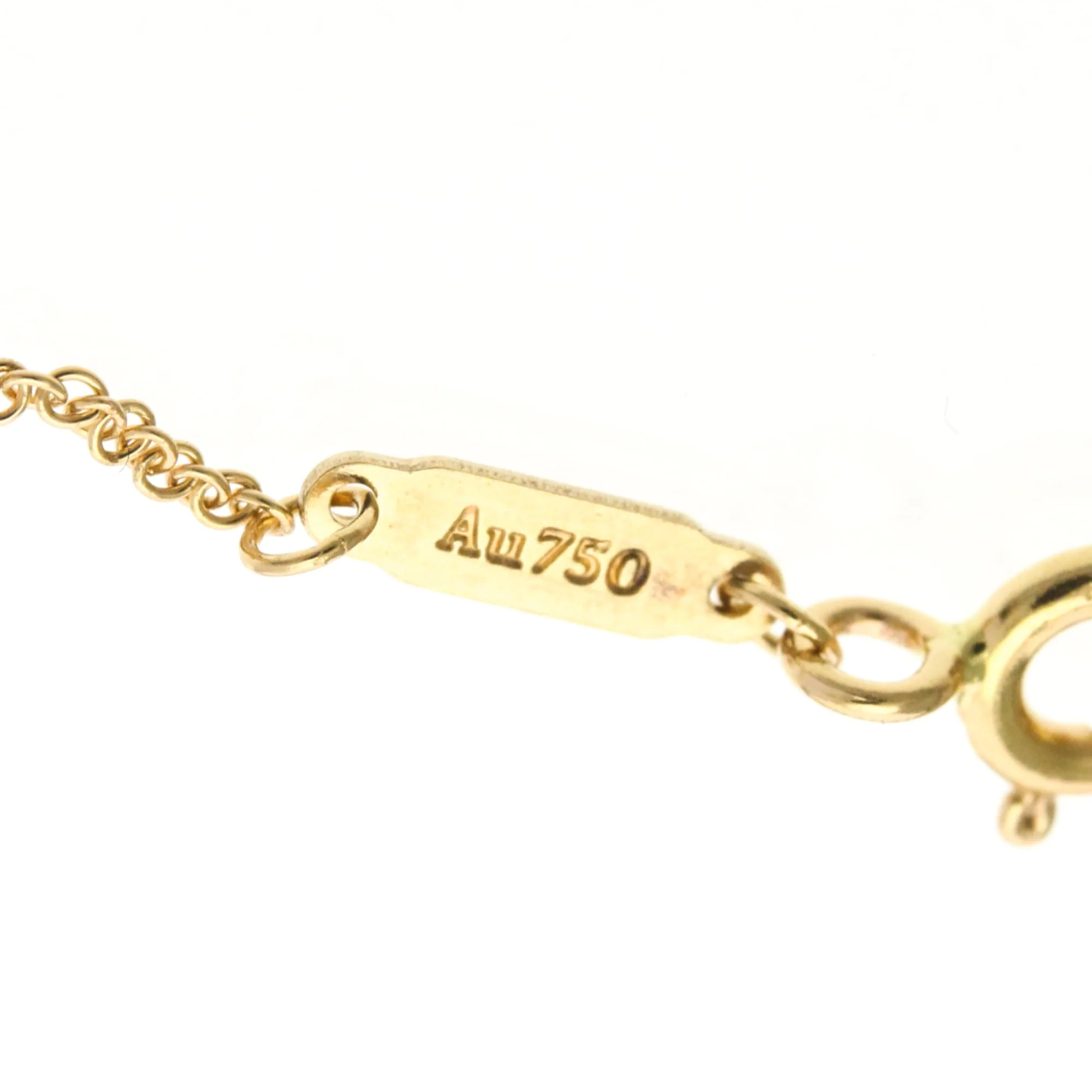 T Smile Pendant Necklace 18K Rose Gold - Image 9