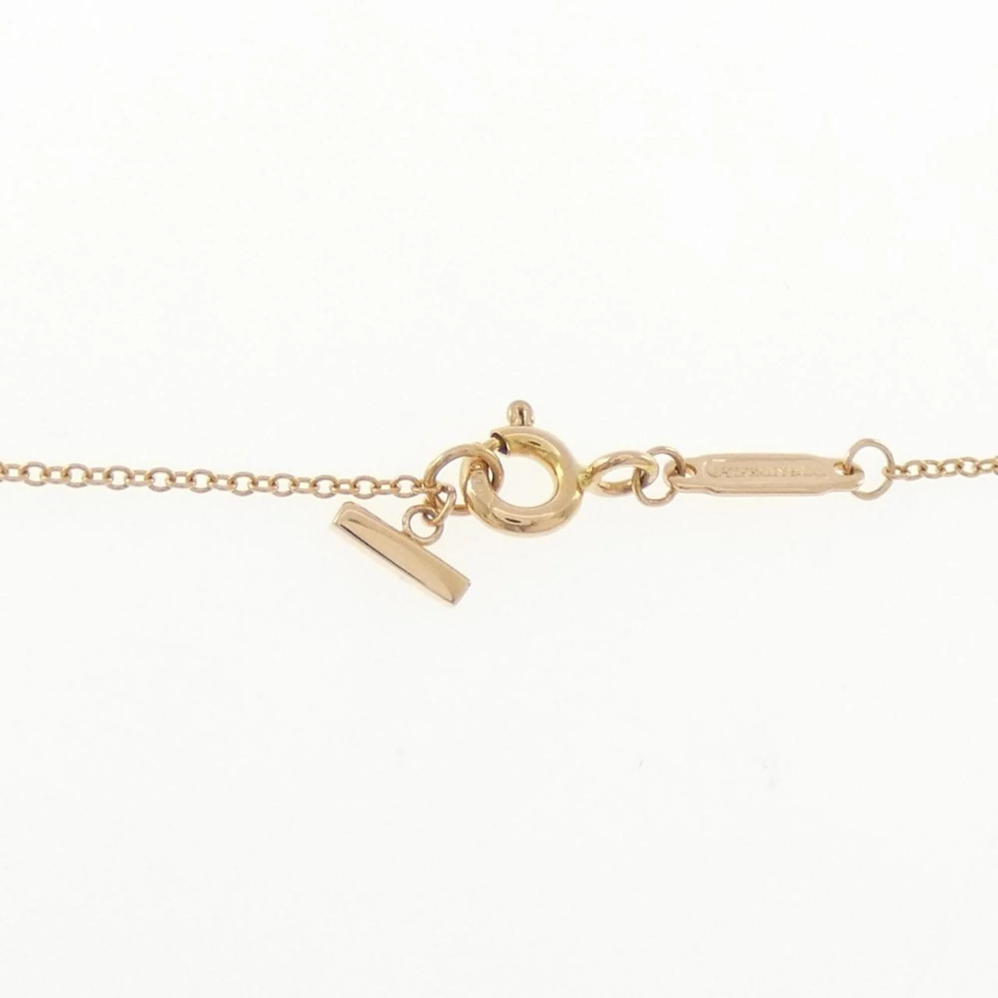 T Smile Pendant Necklace 18K Rose Gold - Image 4