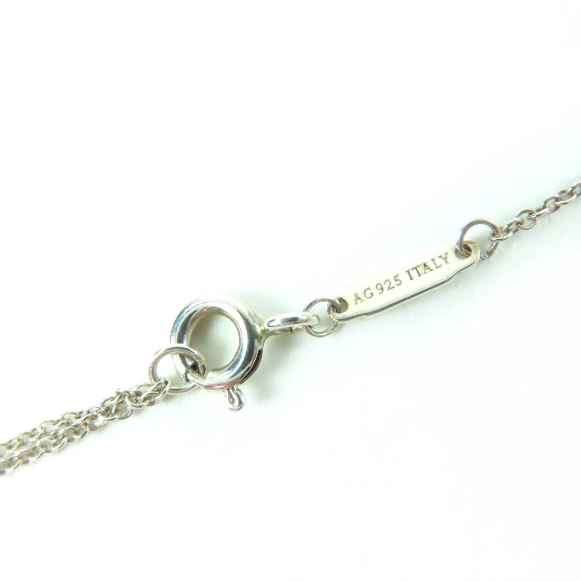 T Smile Pendant Necklace Sterling Silver - Image 5