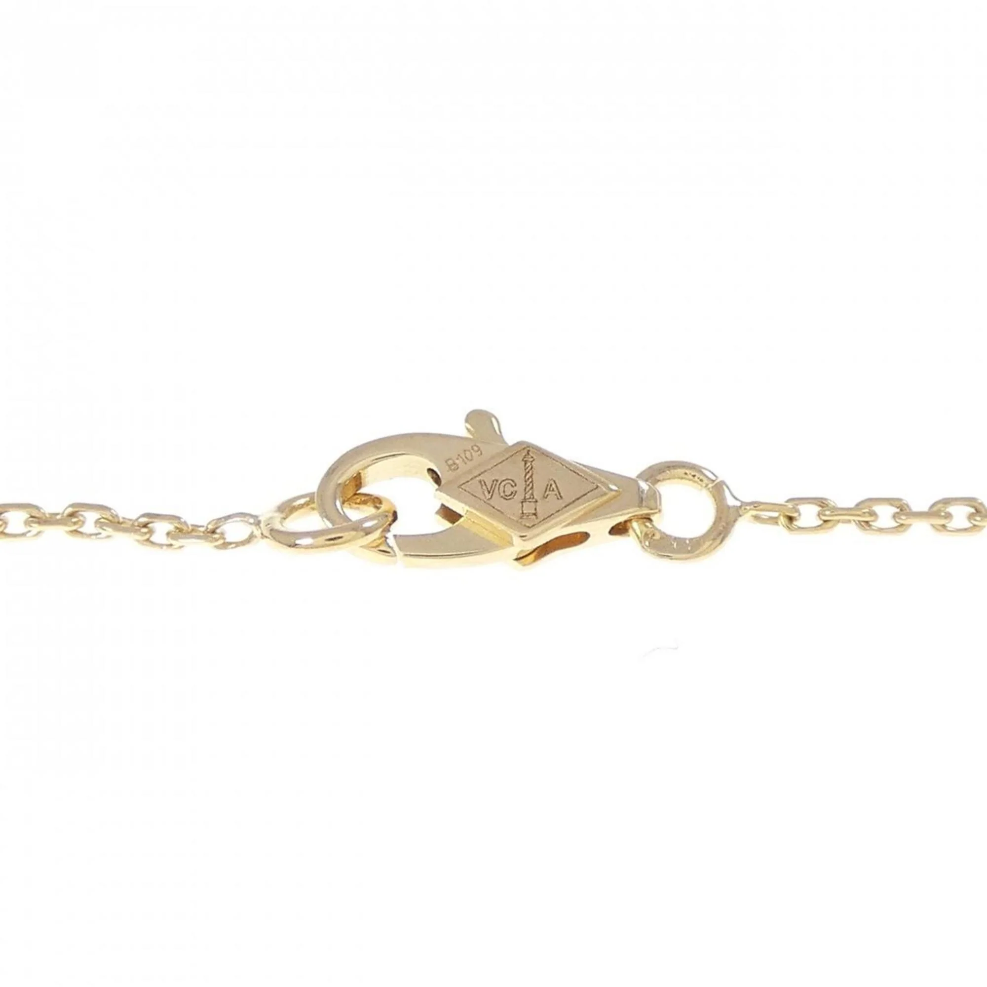 Frivole Mini Pendant Necklace 18K Yellow Gold with Diamond - Image 5