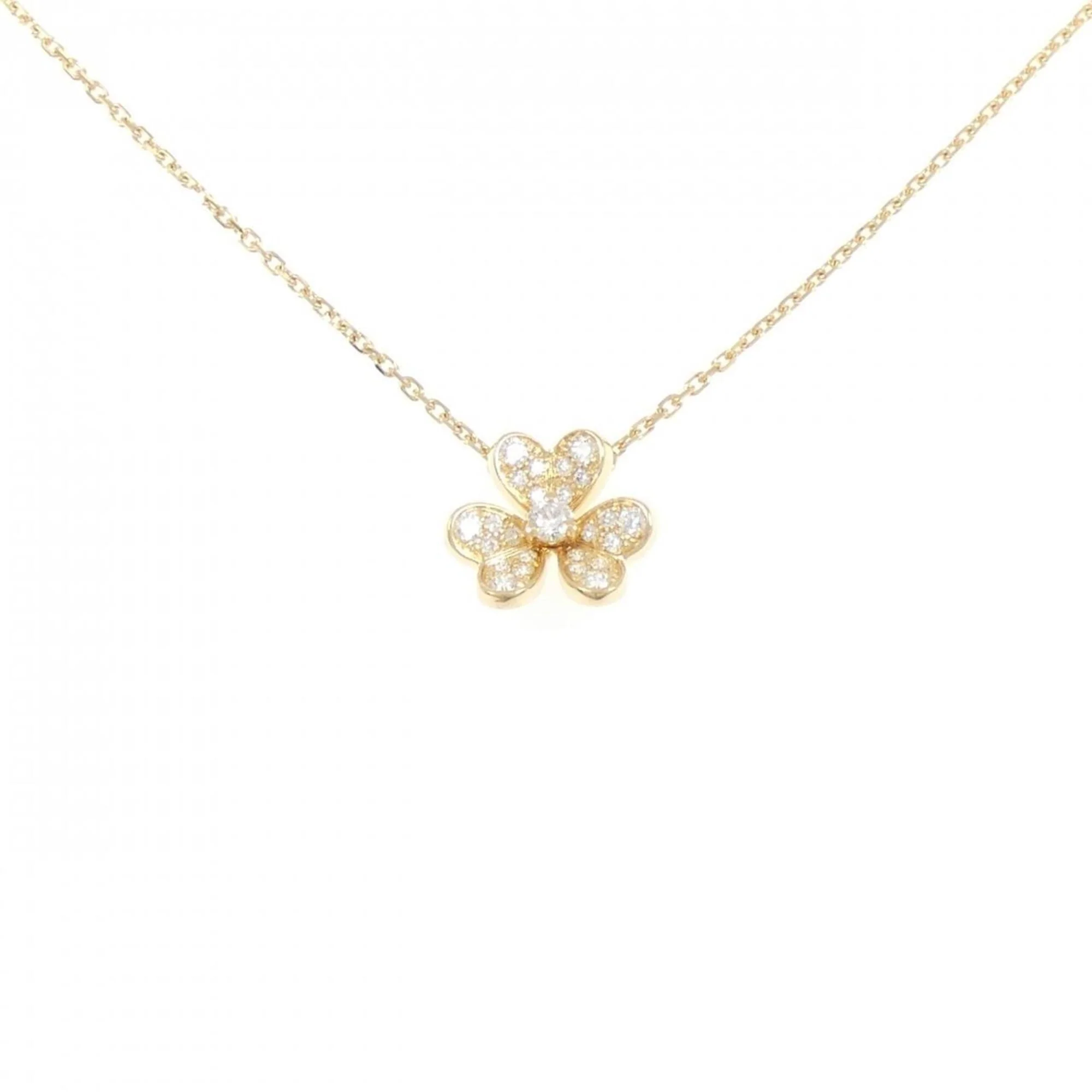Frivole Pendant Necklace 18K Yellow Gold with Diamond