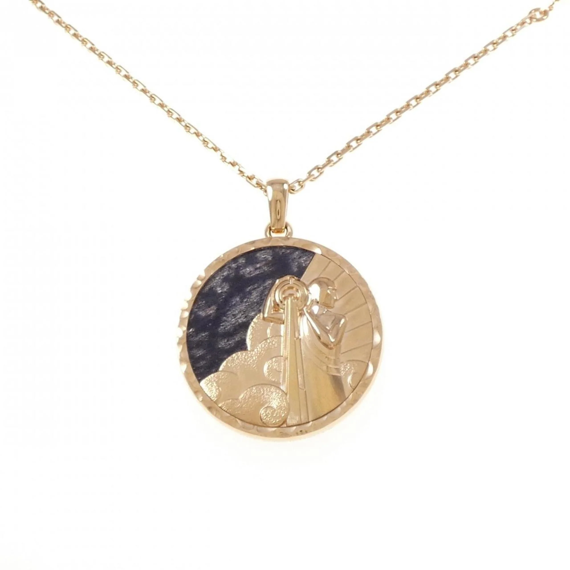 Pendant Necklace 18K Rose Gold