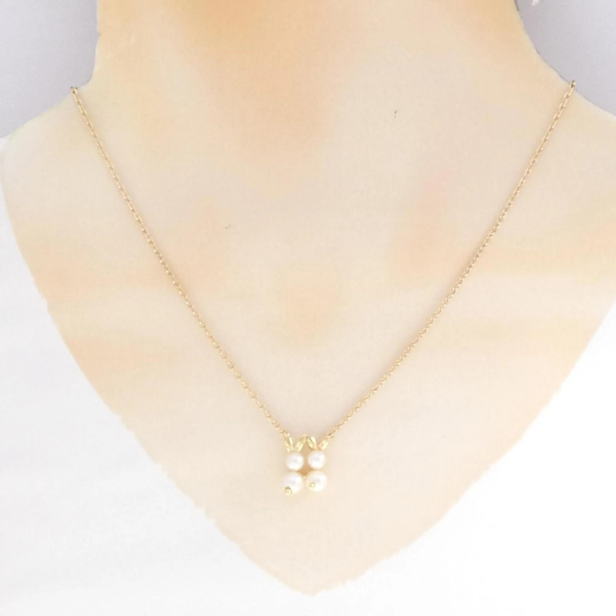 Pendant Necklace 18K Yellow Gold With Akoya Pearl - Image 6