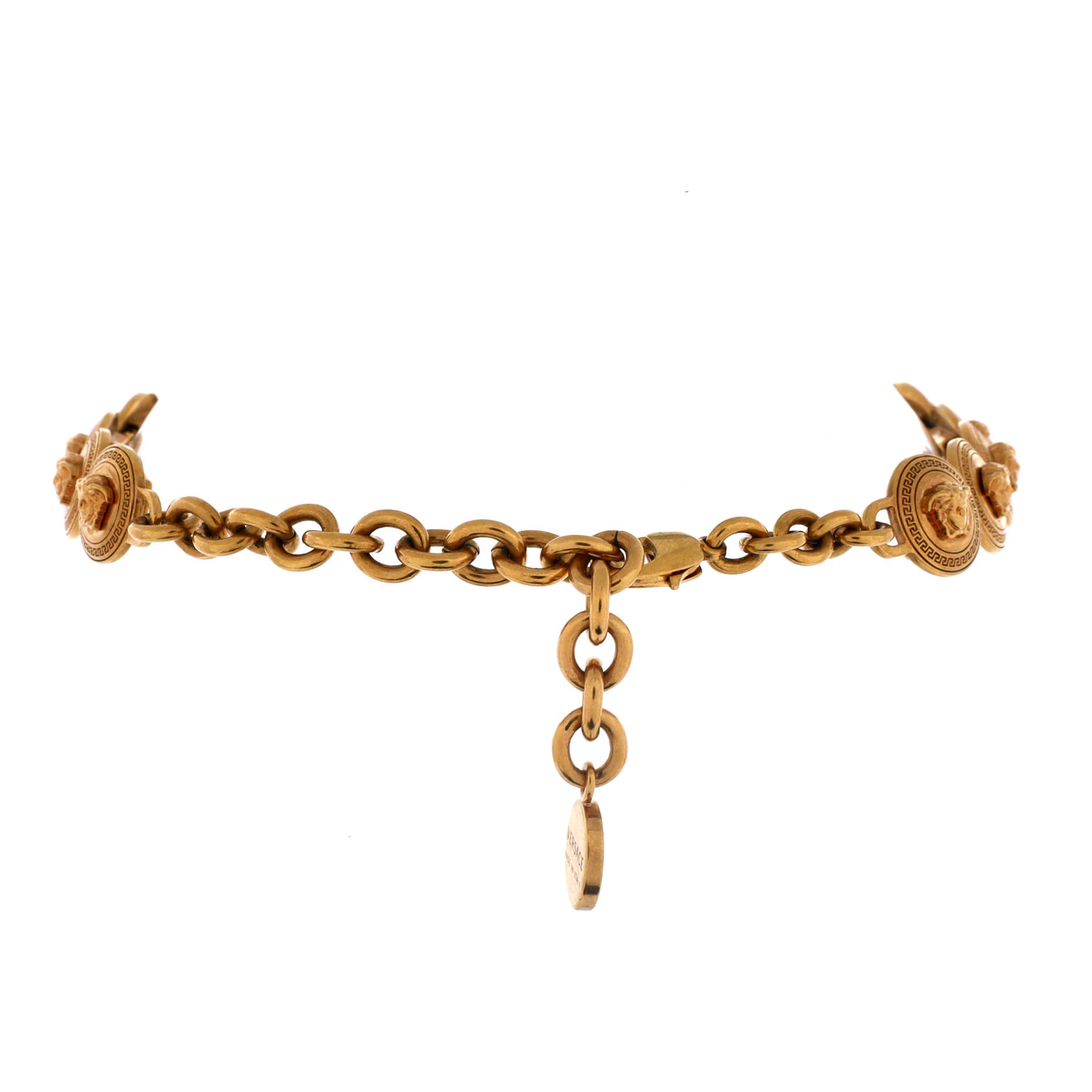 Medusa Medallion Choker Necklace Metal - Image 2