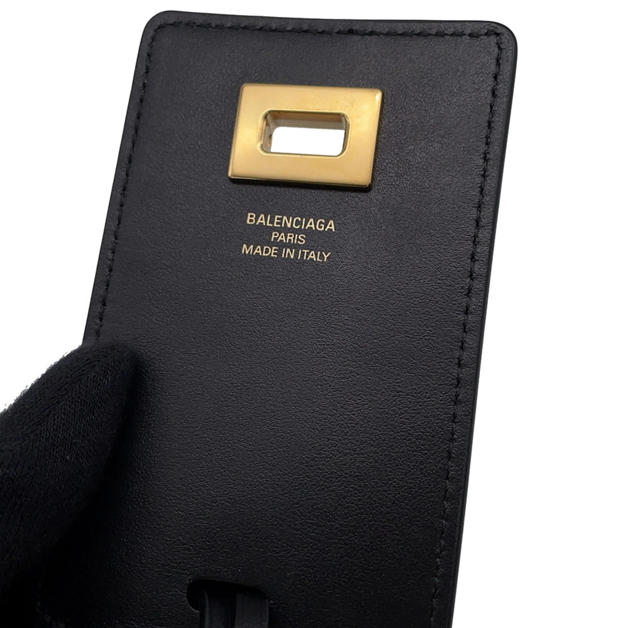 Charm Leather Black Handbag Charm - Image 6