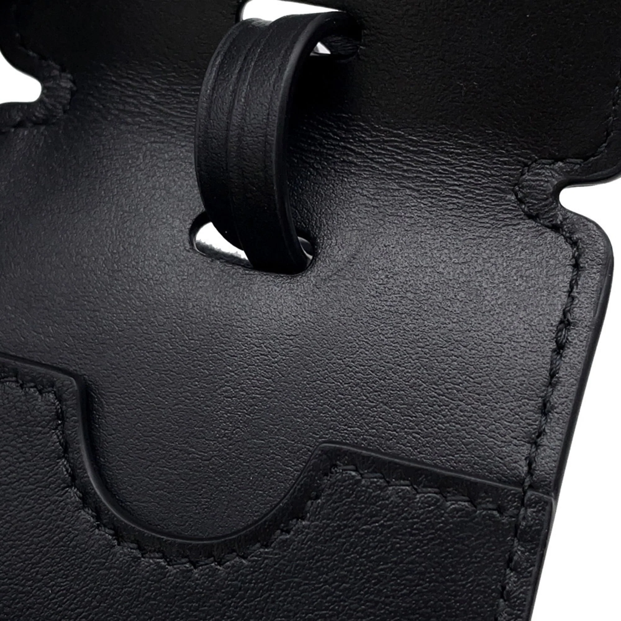 Charm Leather Black Handbag Charm - Image 7