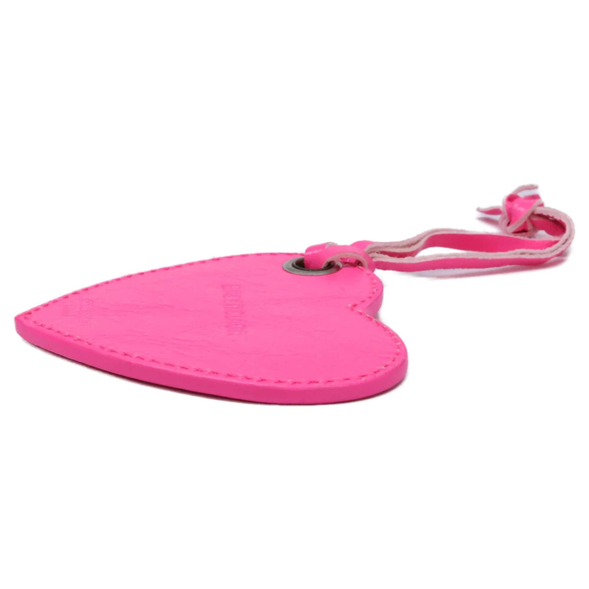 Heart Mirror Charm Pink Handbag Charm - Image 2