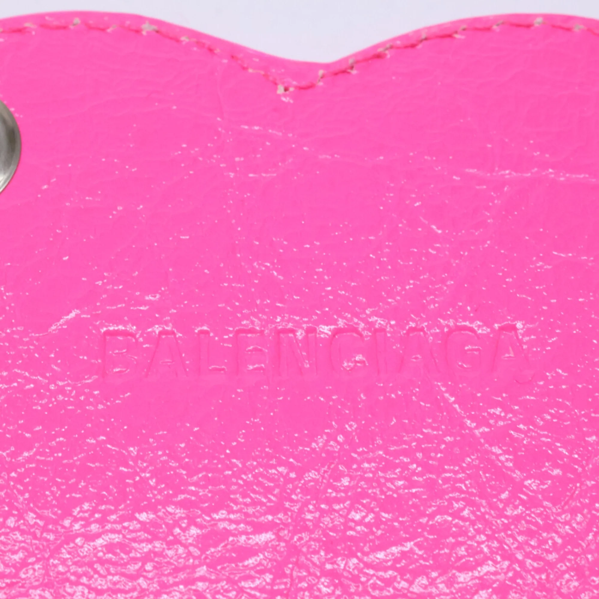 Heart Mirror Charm Pink Handbag Charm - Image 9