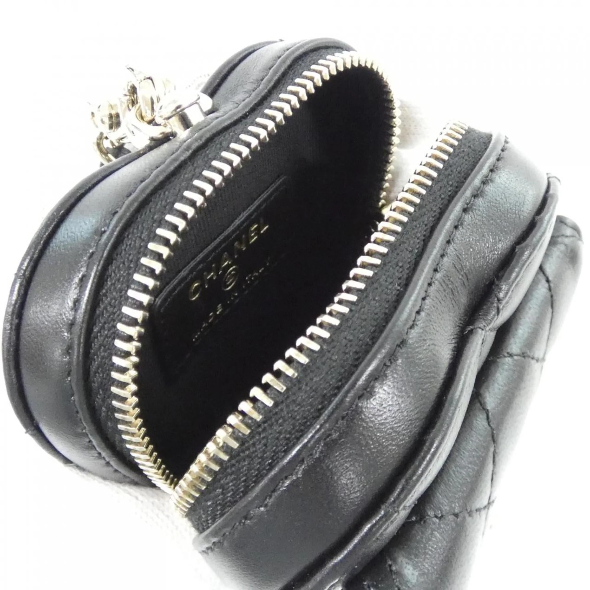 Charm Leather Black Handbag Charm - Image 6