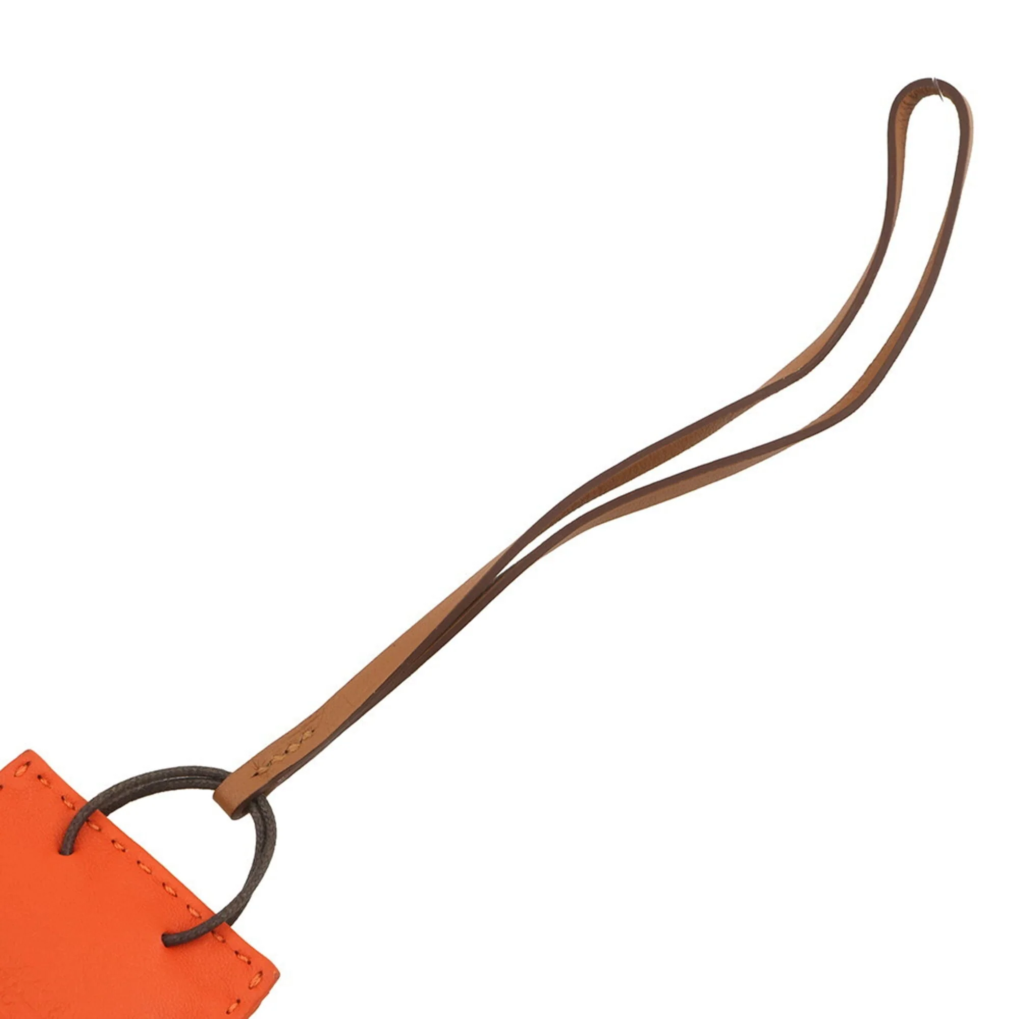 Bag Charm Leather Feu Handbag Charm - Image 4