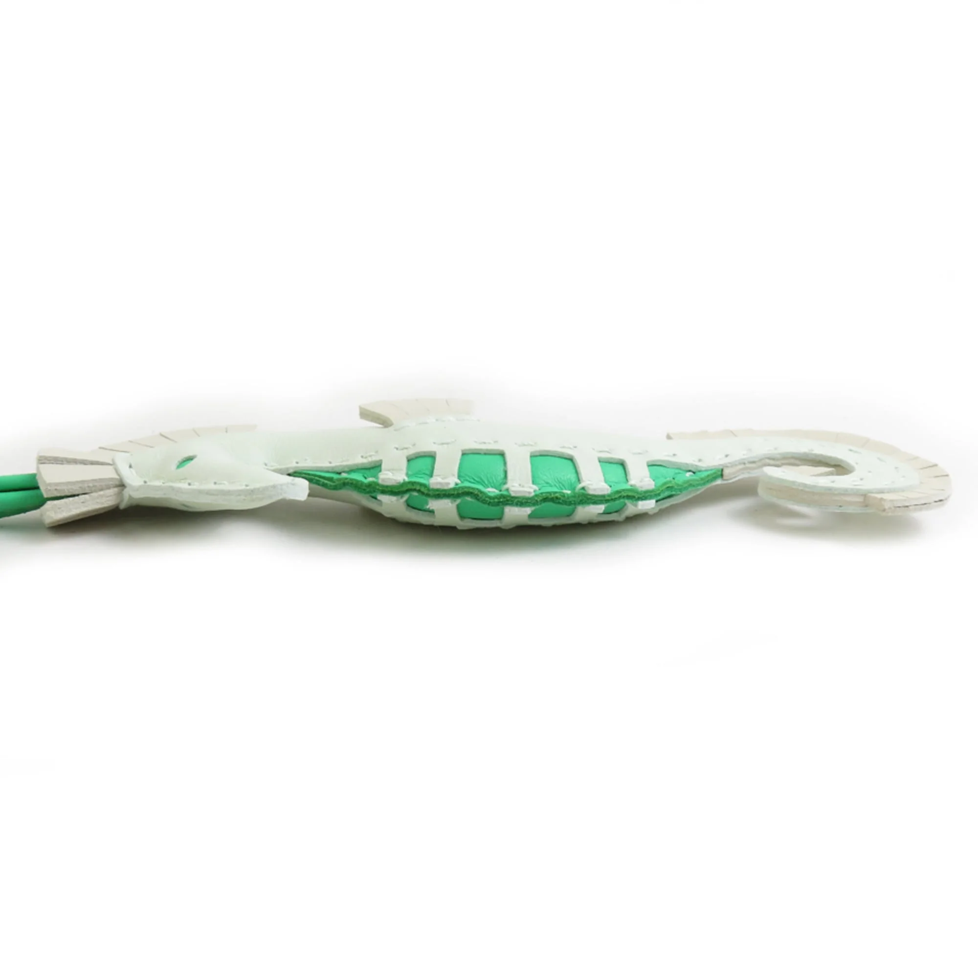 Charm Agneau Milo Green Handbag Charm - Image 3