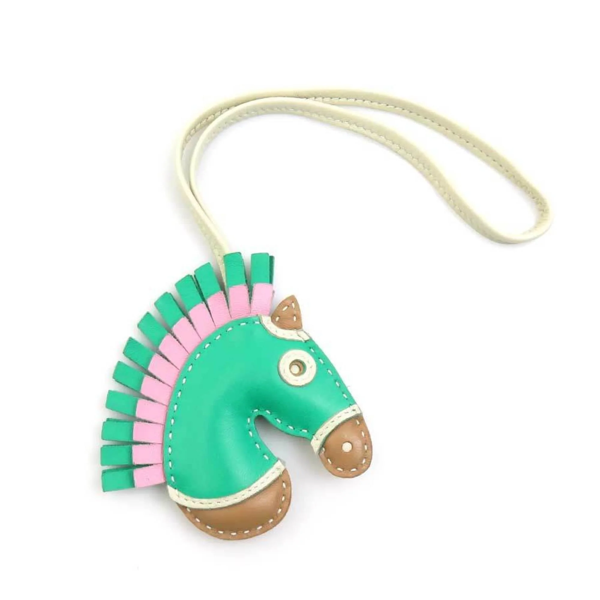Charm Agneau Milo Mint Green Handbag Charm