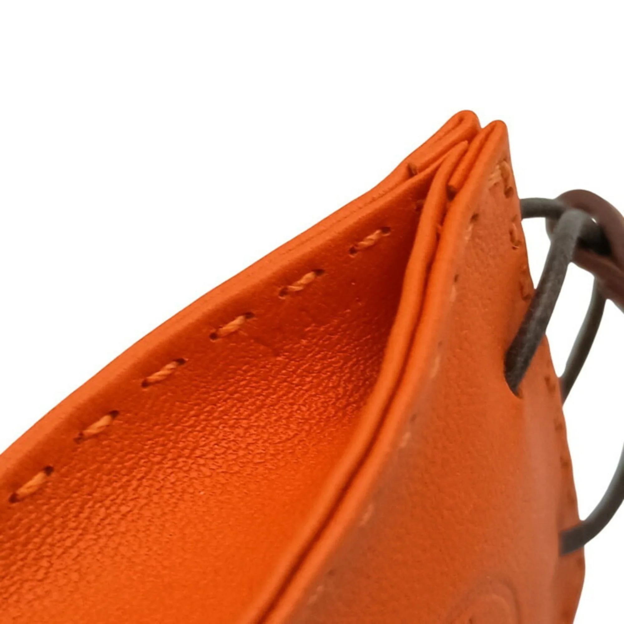 Charm Agneau Milo Orange Handbag Charm - Image 7