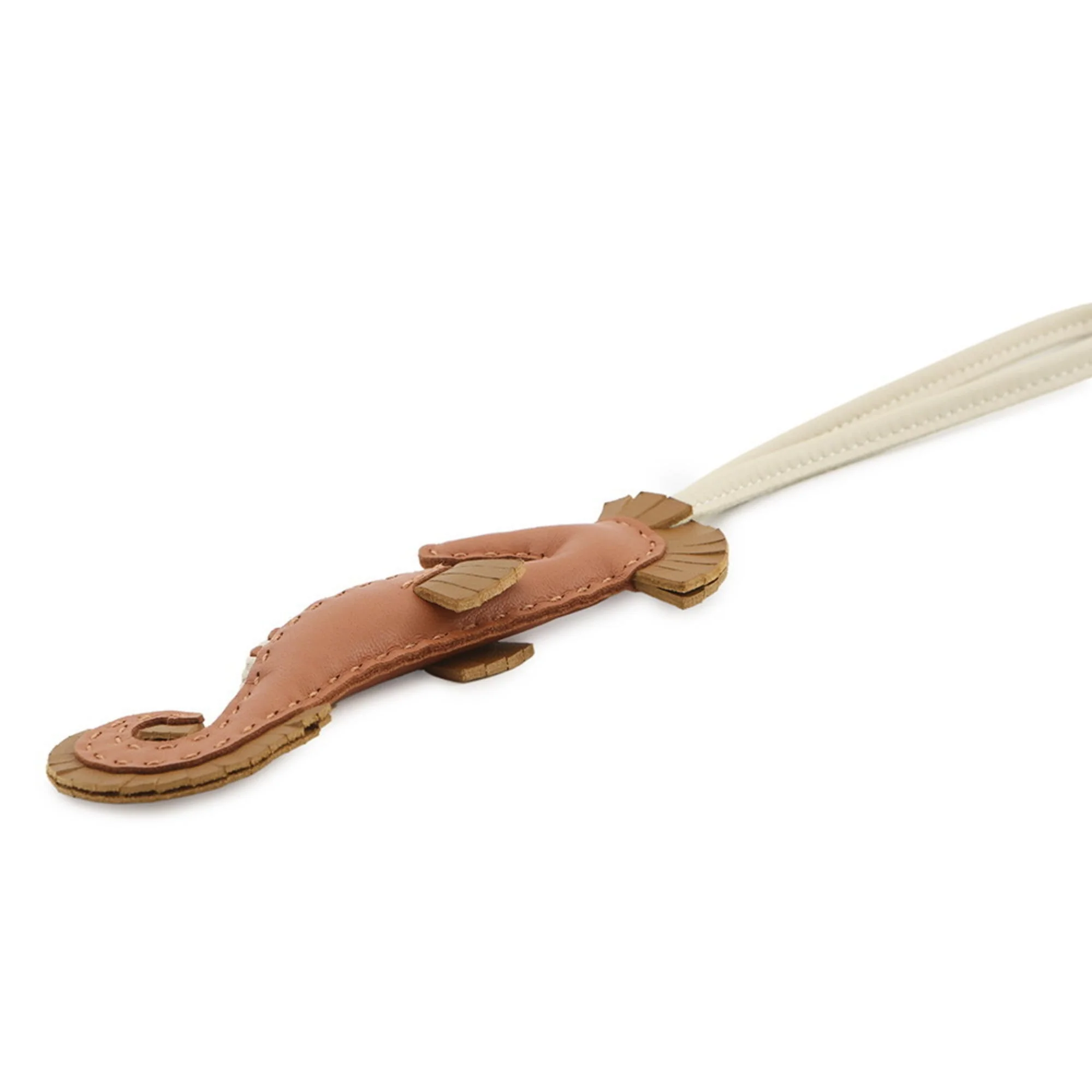 Charm Leather Gold Kraft Handbag Charm - Image 2